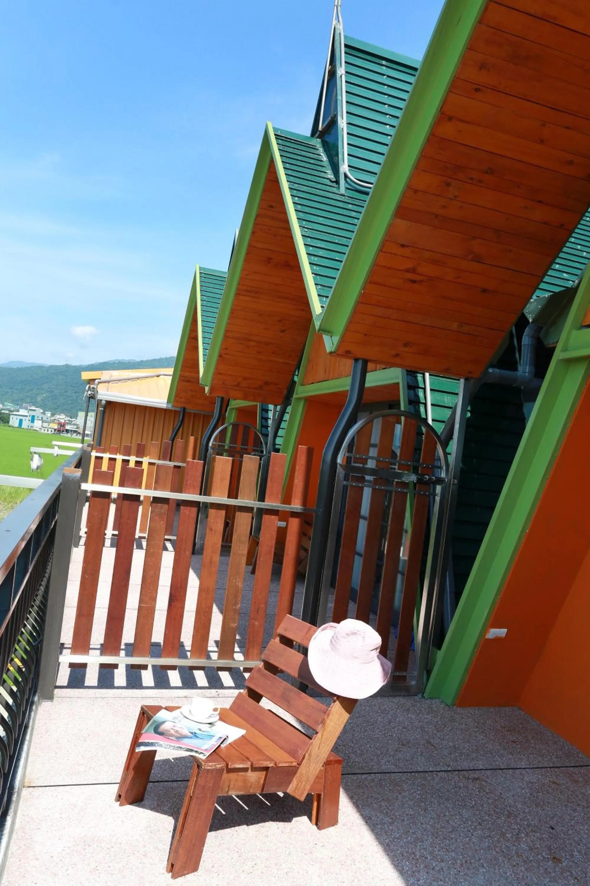 Balcony/Terrace in Artisan Hostel
