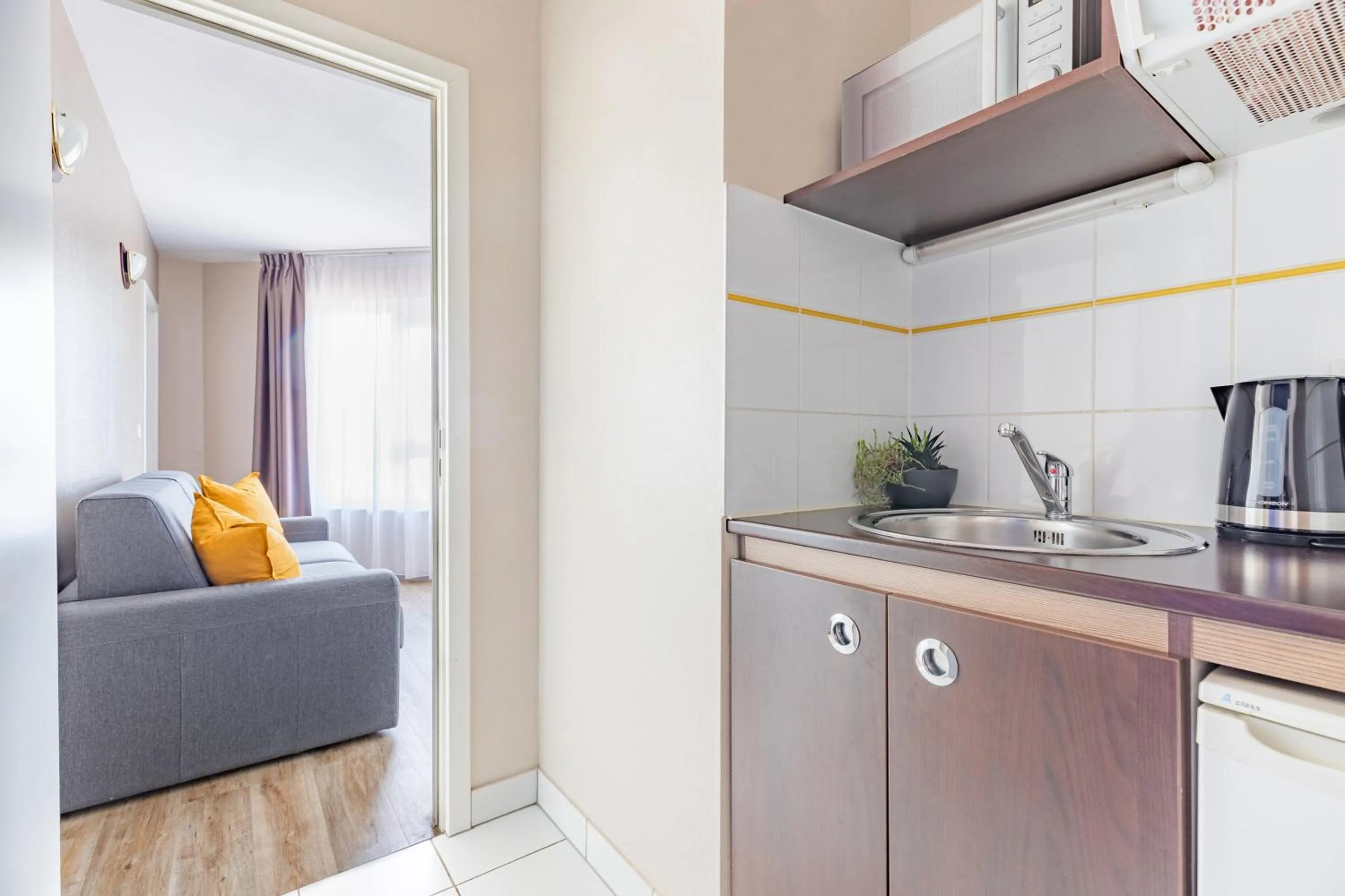 Seating area in Appart'City Classic Arlon - Porte du Luxembourg