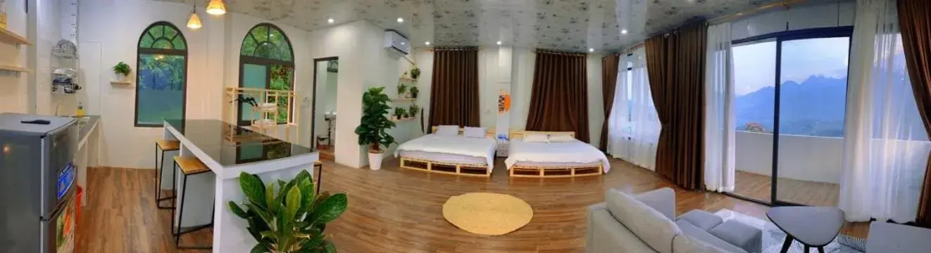 Apartment with Balcony in Catcat Garden House Apartment with Balcony in Catcat Garden House