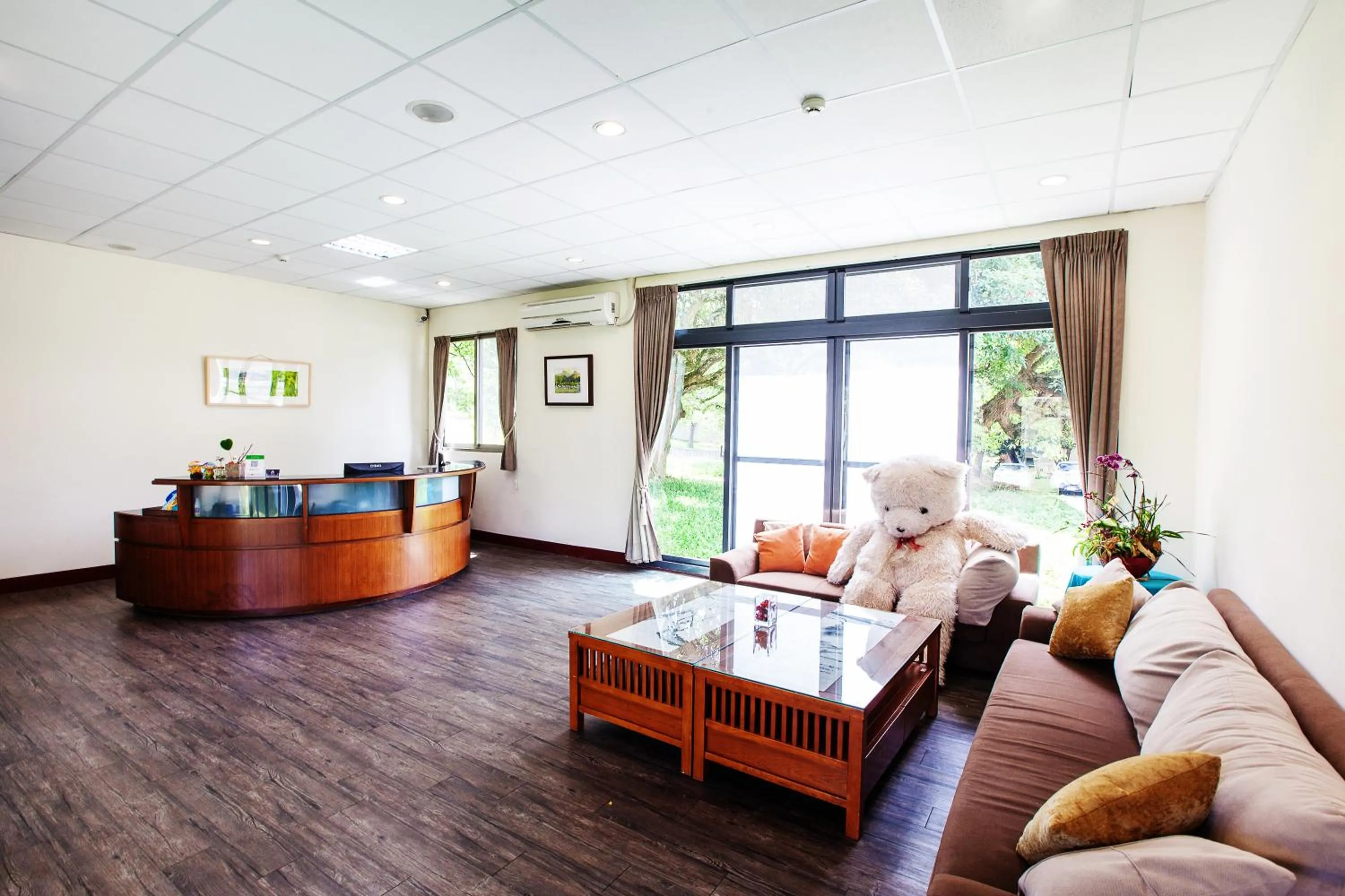 Lobby or reception in NCNU Campus Inn暨大行旅