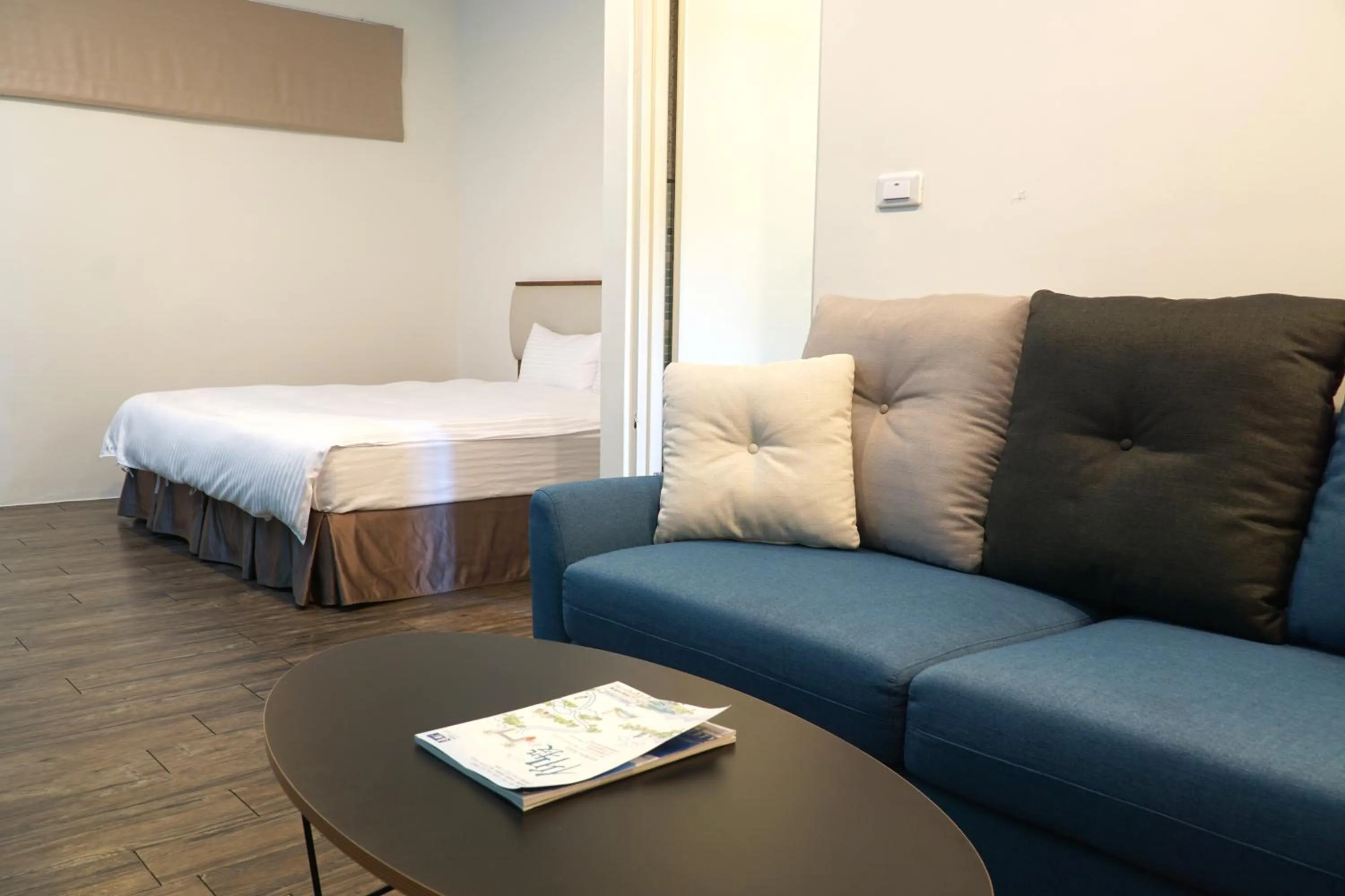 Bed in NCNU Campus Inn暨大行旅