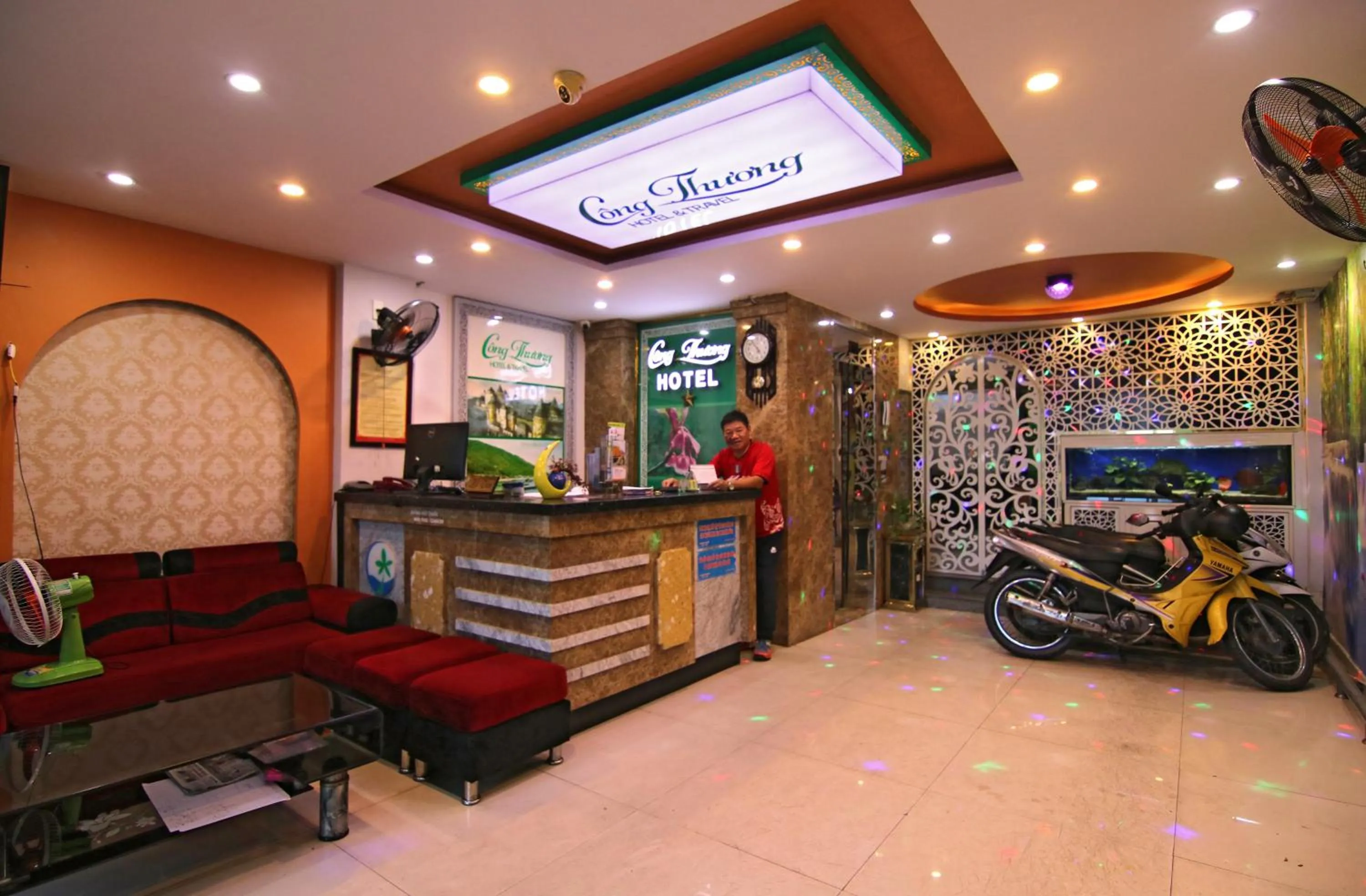 Staff in Cong Thuong Hotel