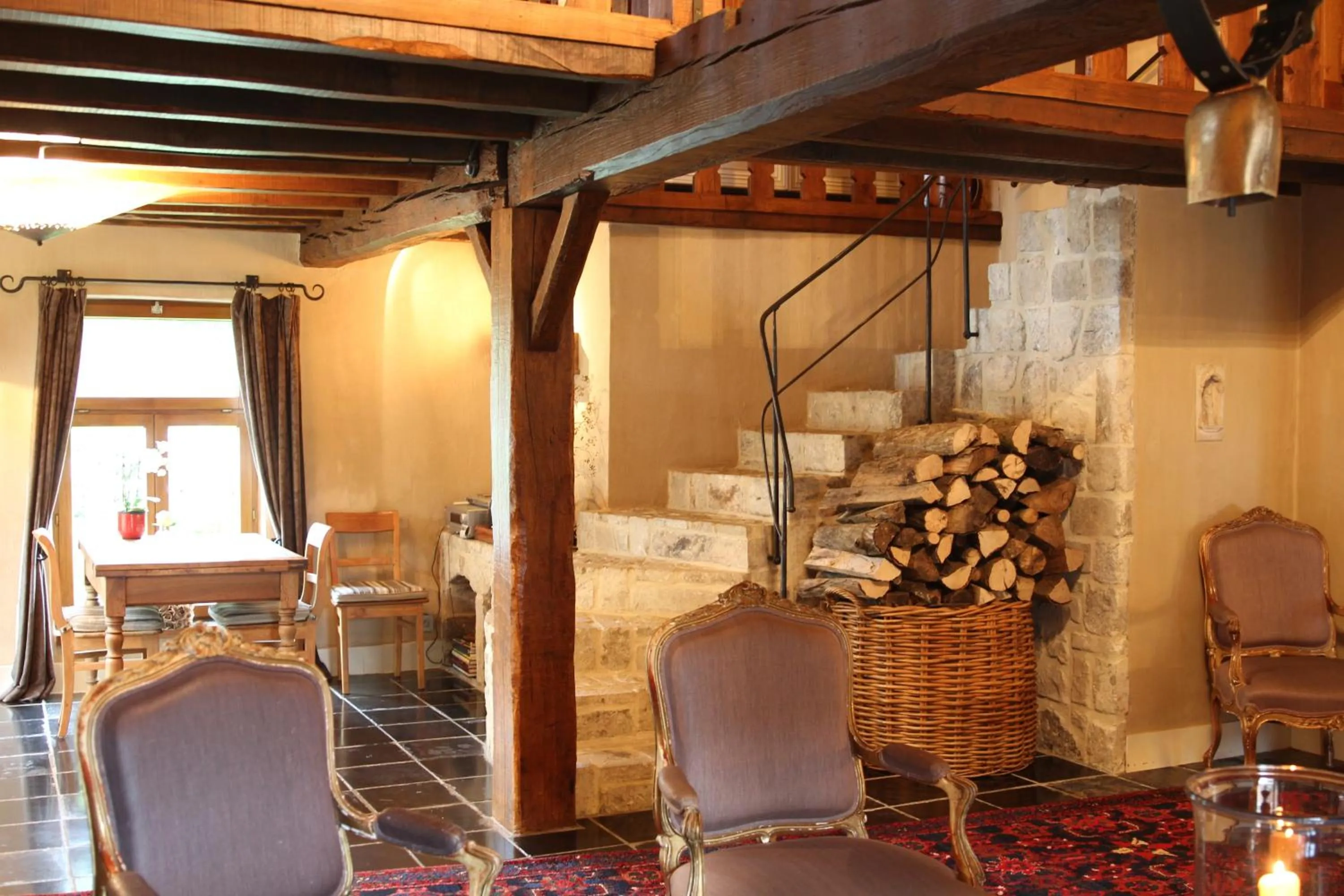 Seating area in B&B Hof te Spieringen