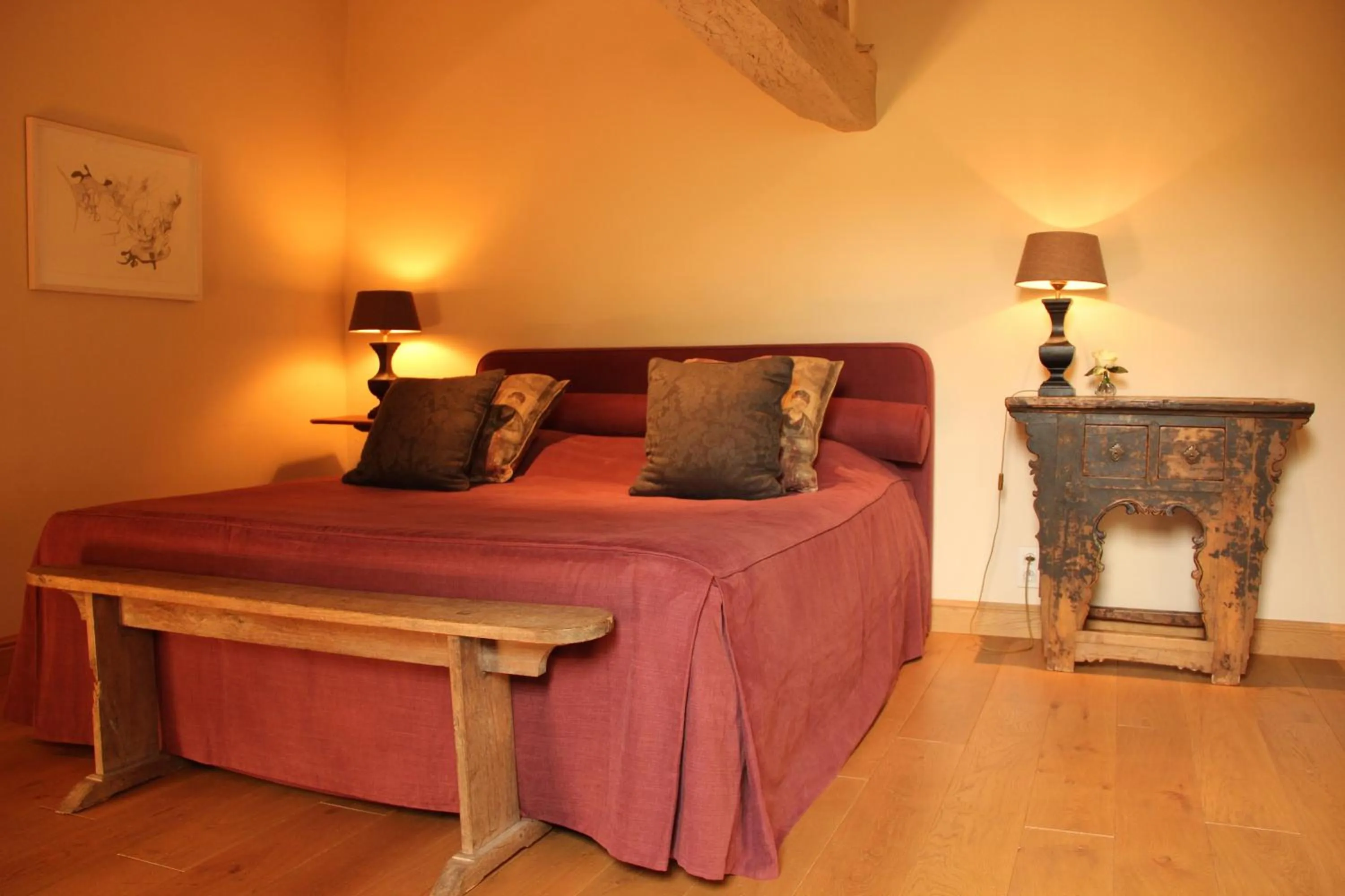 Bedroom, Bed in B&B Hof te Spieringen