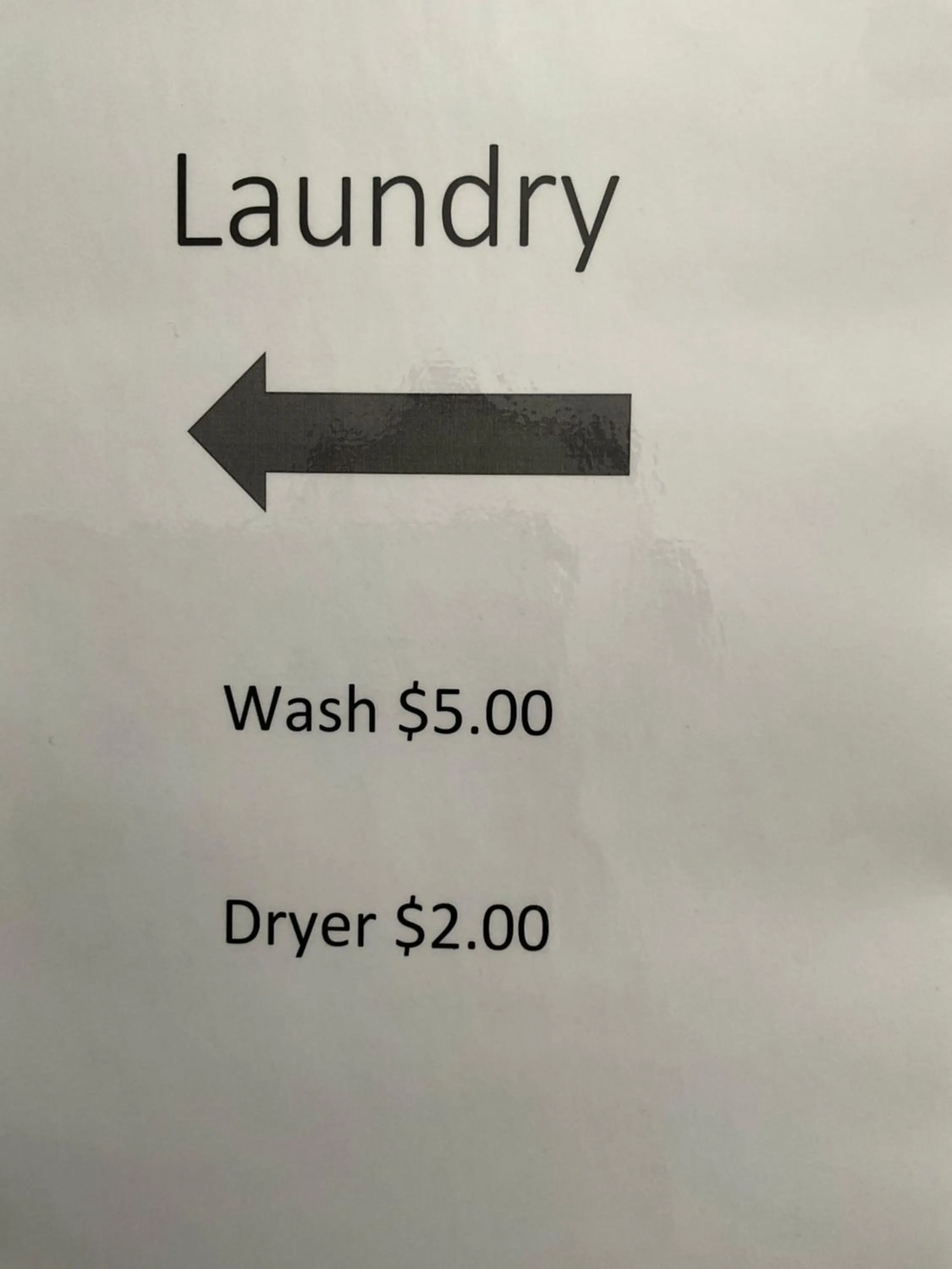 laundry in Argyle Accommodation