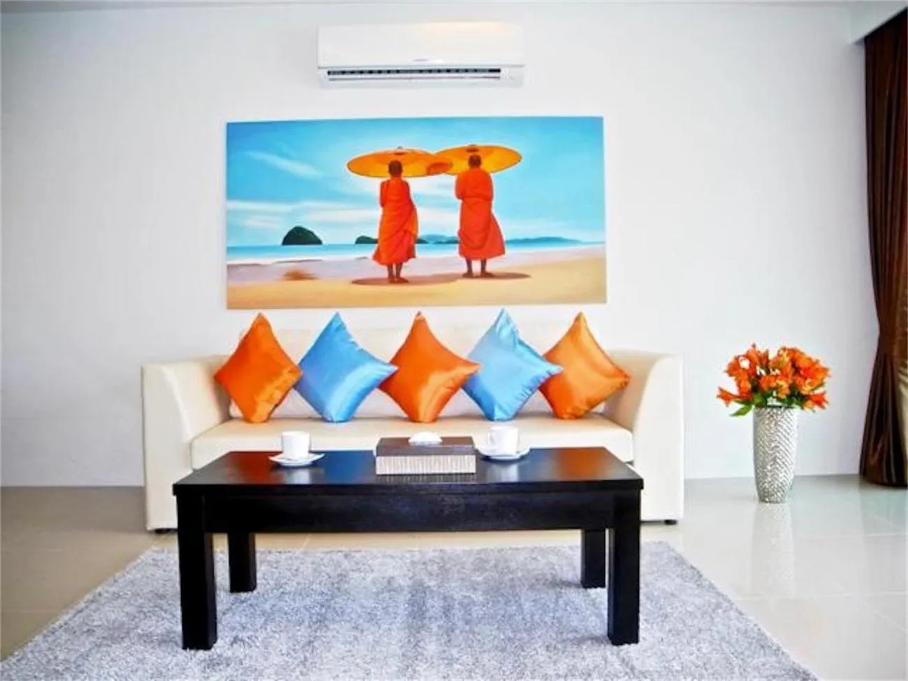 Living room in Patong Bay Hill 1 bedroom Apartment