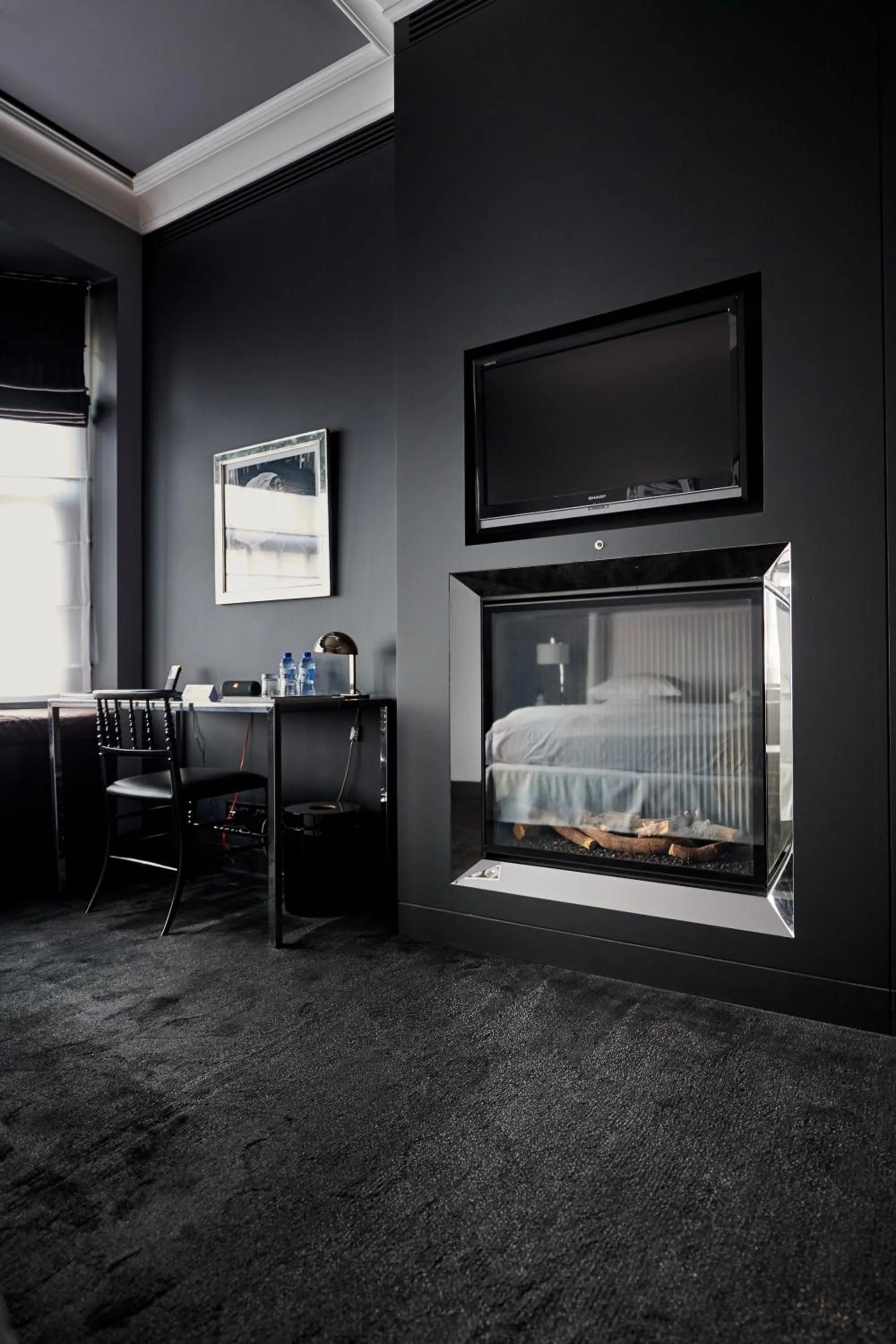 Photo of the whole room, Bed in Hotel Odette en Ville