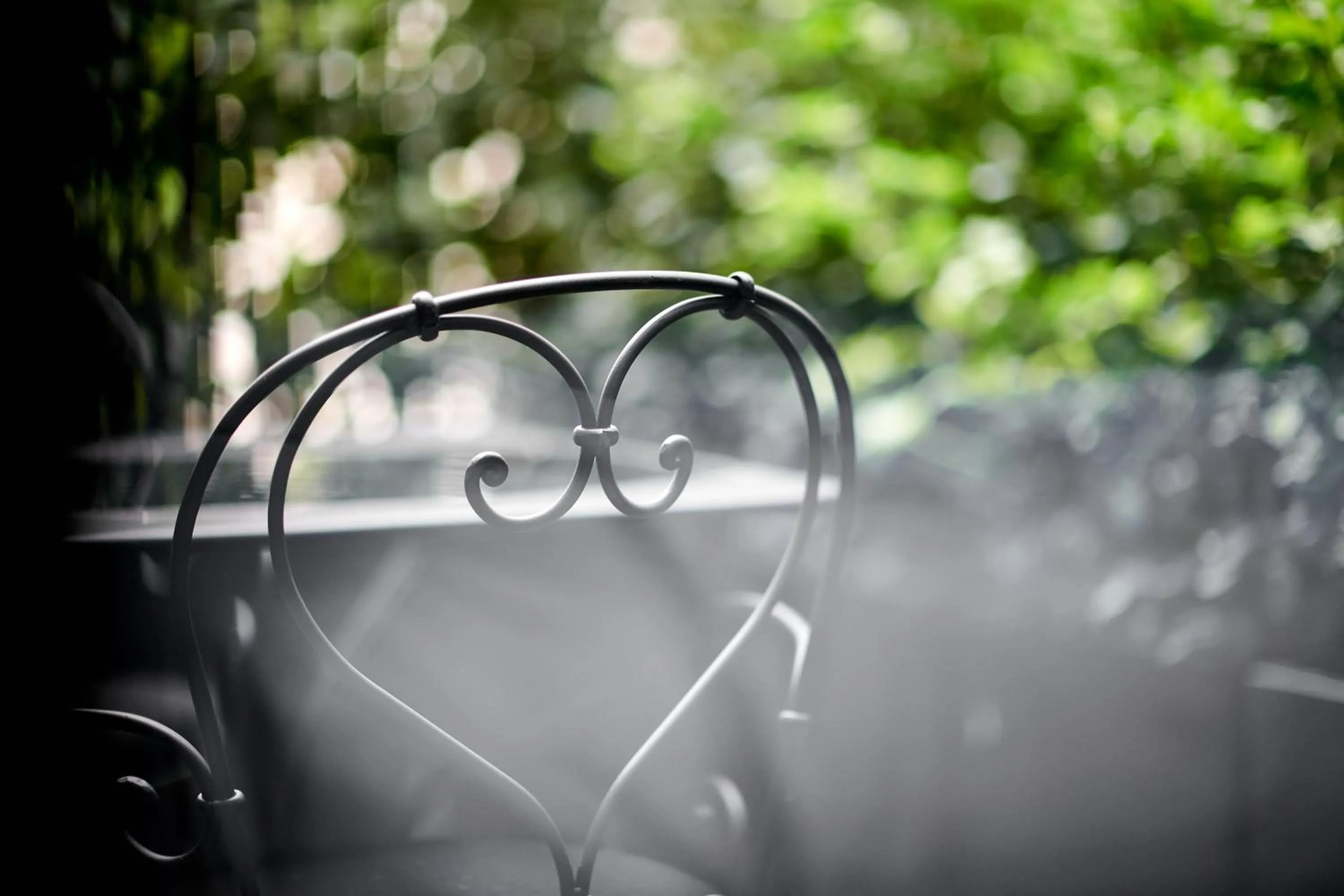 Balcony/Terrace in Hotel Odette en Ville