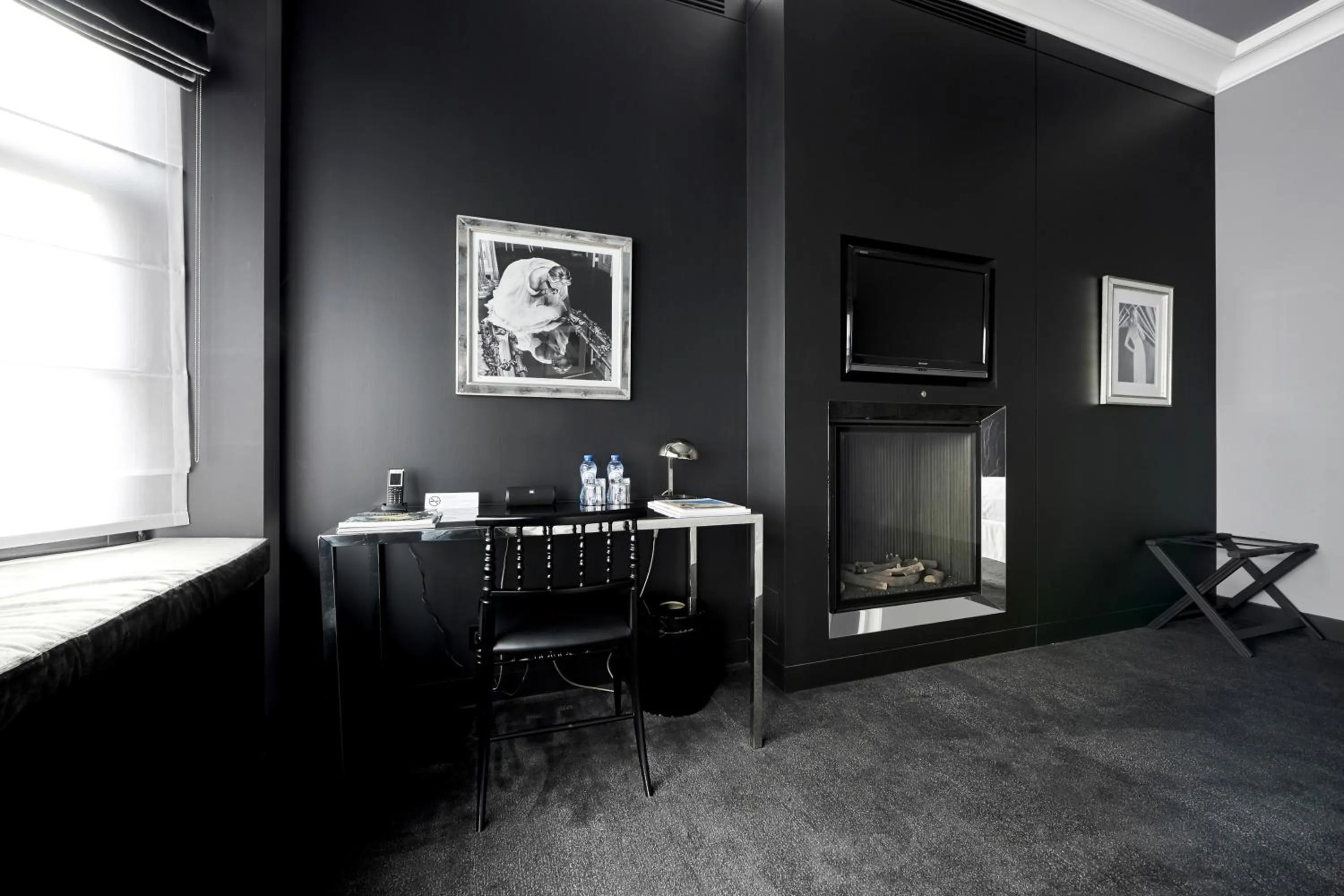 Decorative detail in Hotel Odette en Ville