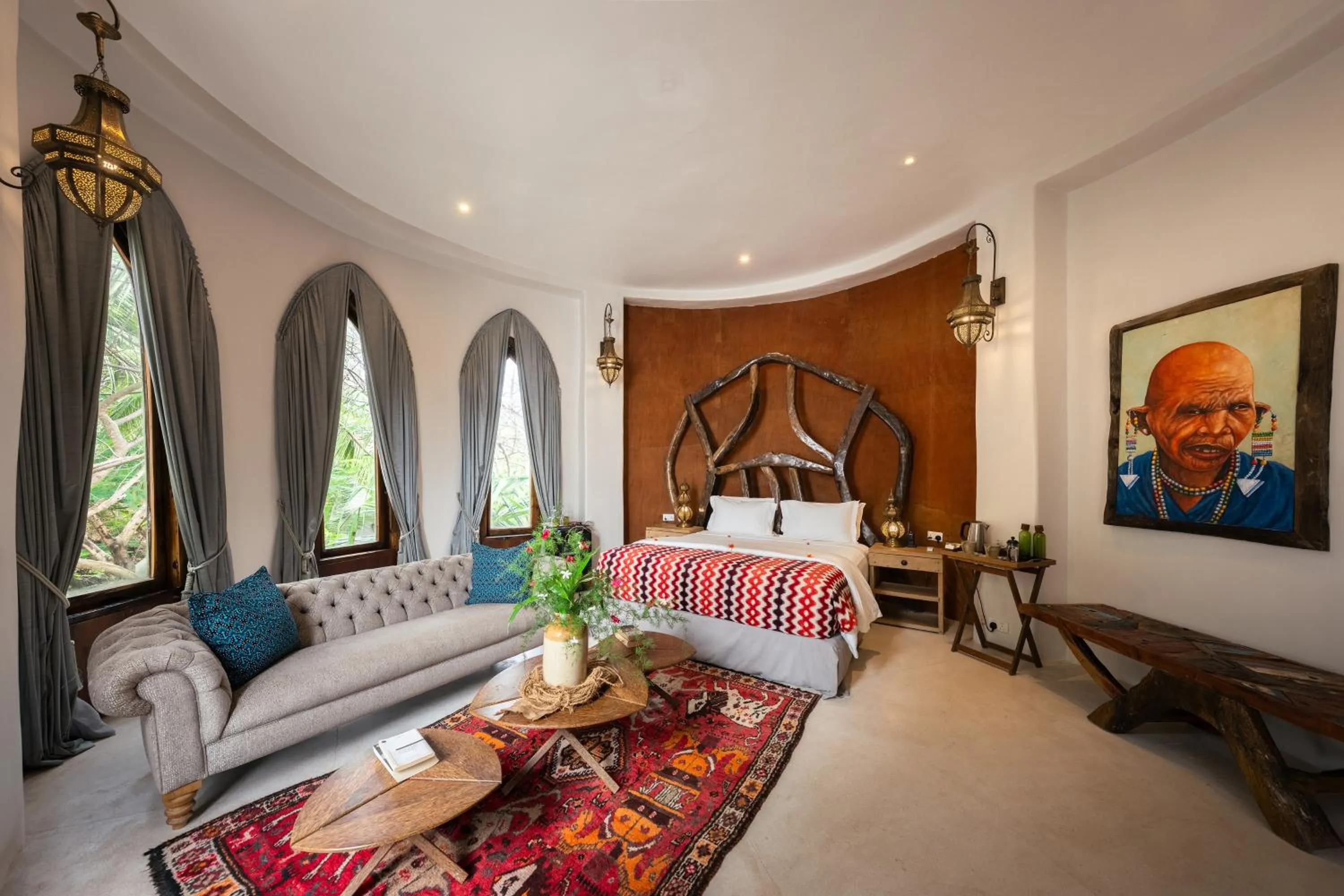 Bedroom, Bed in Xanadu Luxury Villas & Retreat Zanzibar