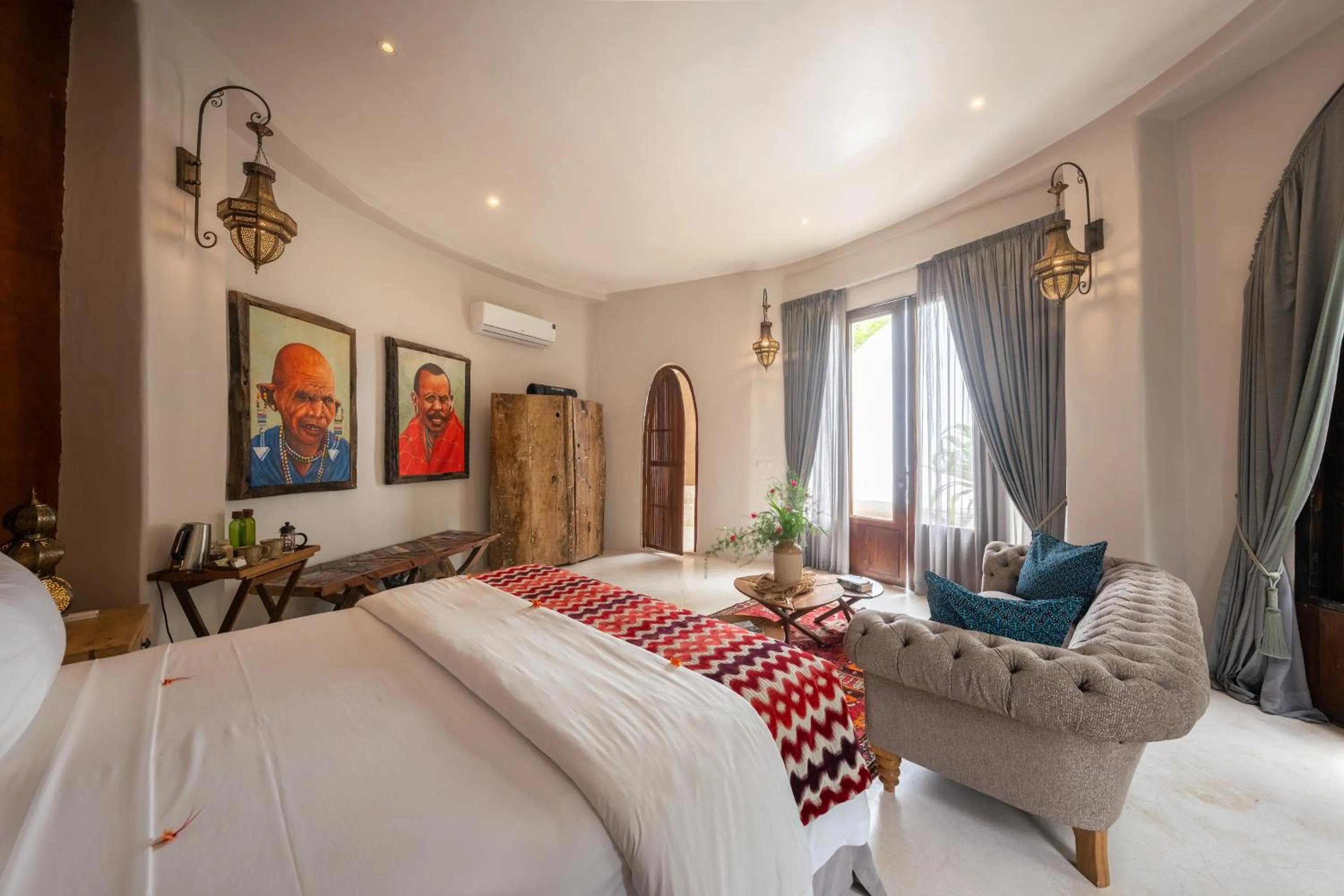 Bedroom, Bed in Xanadu Luxury Villas & Retreat Zanzibar