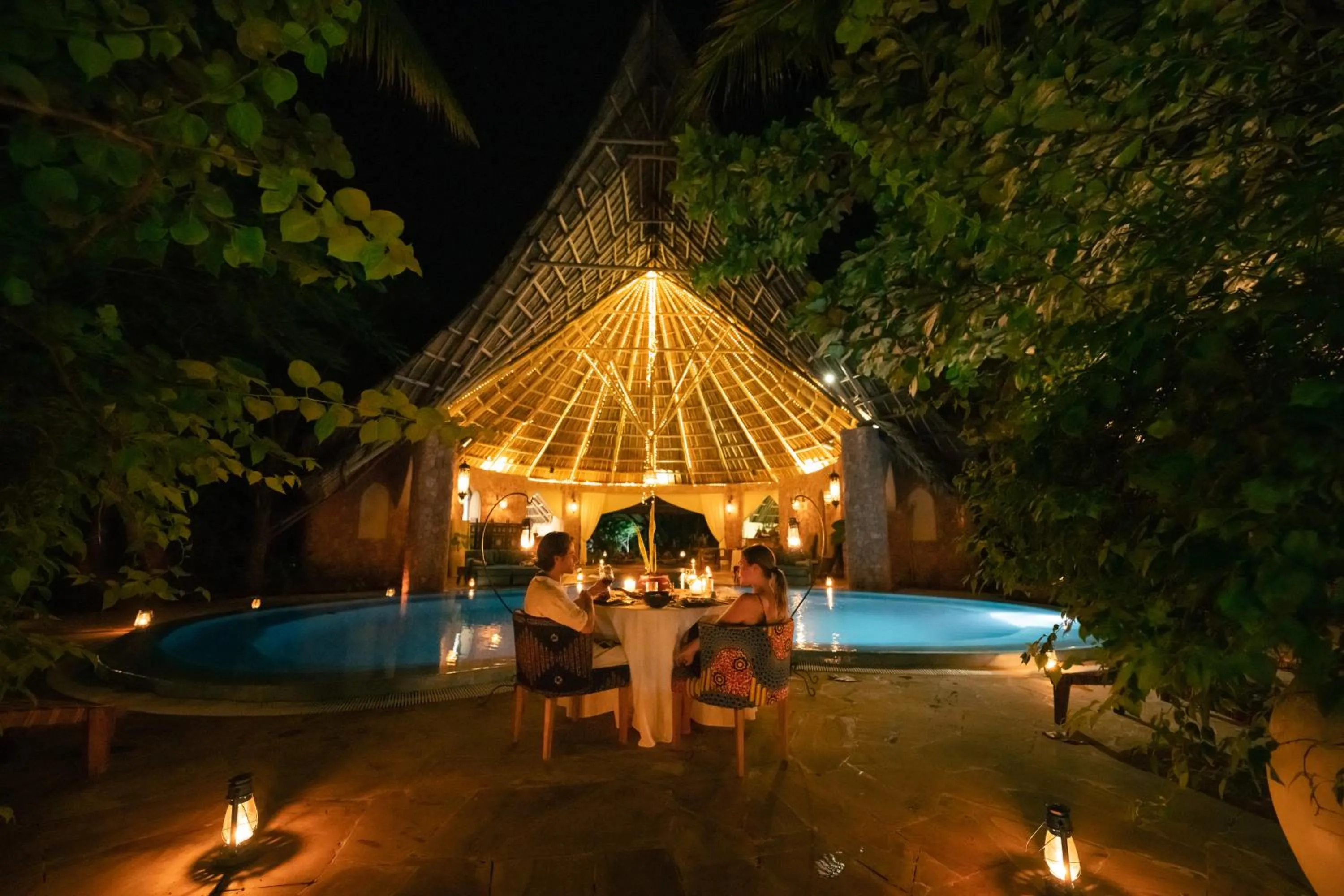 Restaurant/places to eat in Xanadu Luxury Villas & Retreat Zanzibar