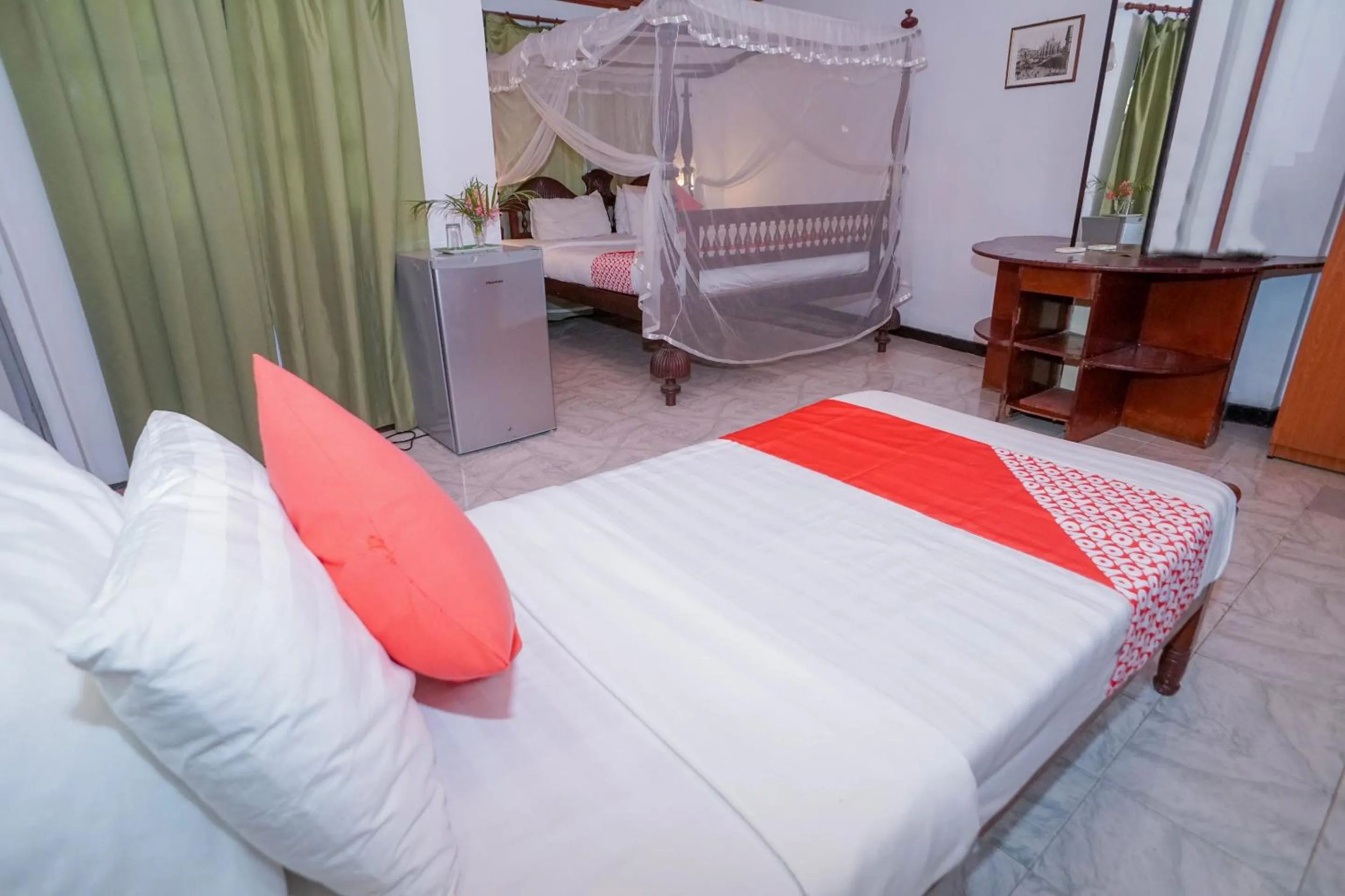 Bedroom, Bed in Sea view Beach Resort