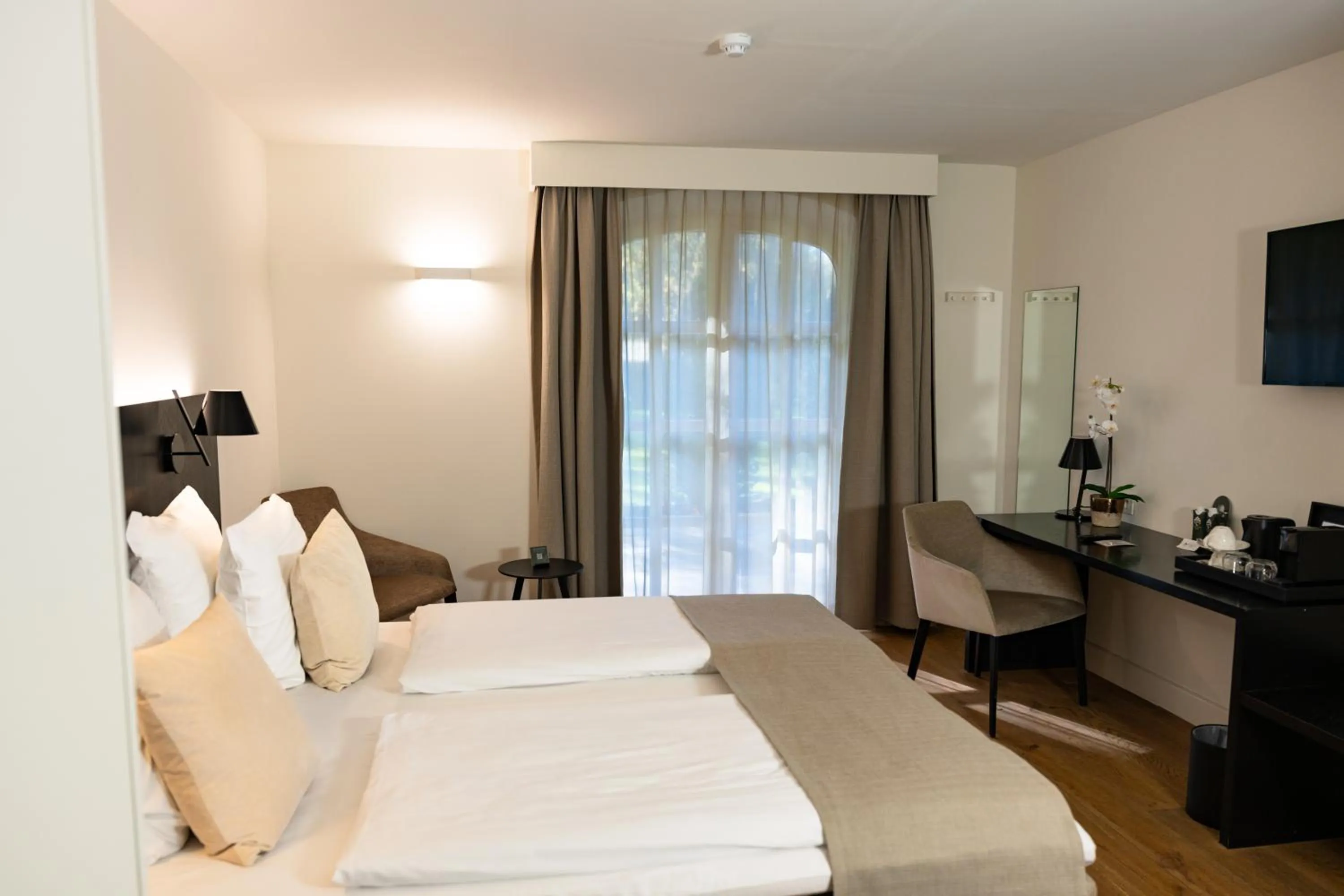 Bedroom, Bed in Corsendonk Hooge Heyde