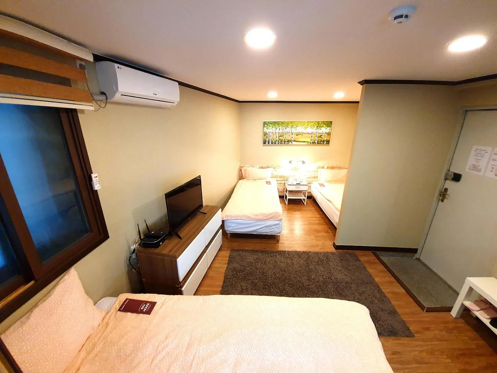 Bed in Forêt Guest House Gangnam