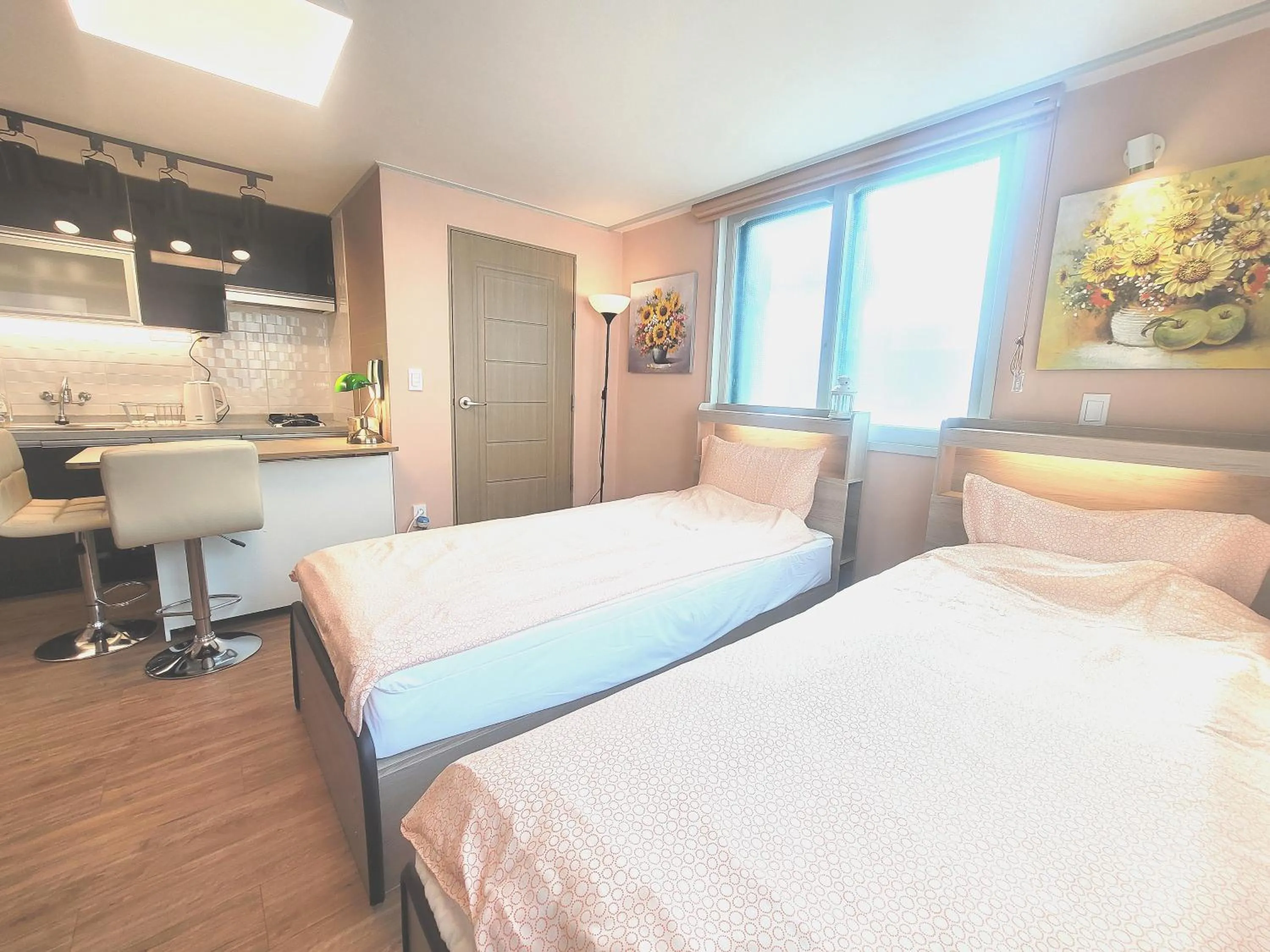 Bed in Forêt Guest House Gangnam