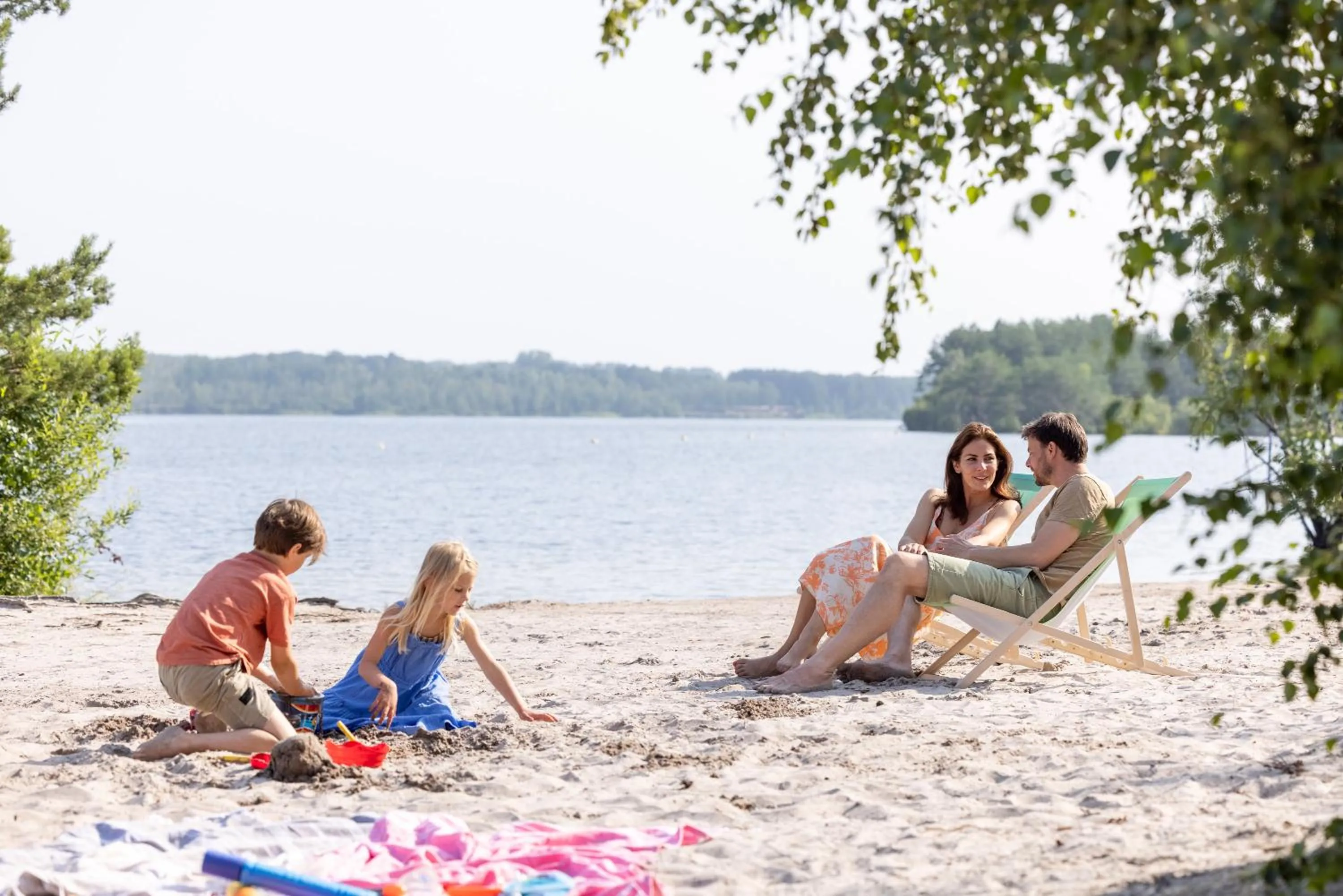 Beach in Sunparks Kempense Meren