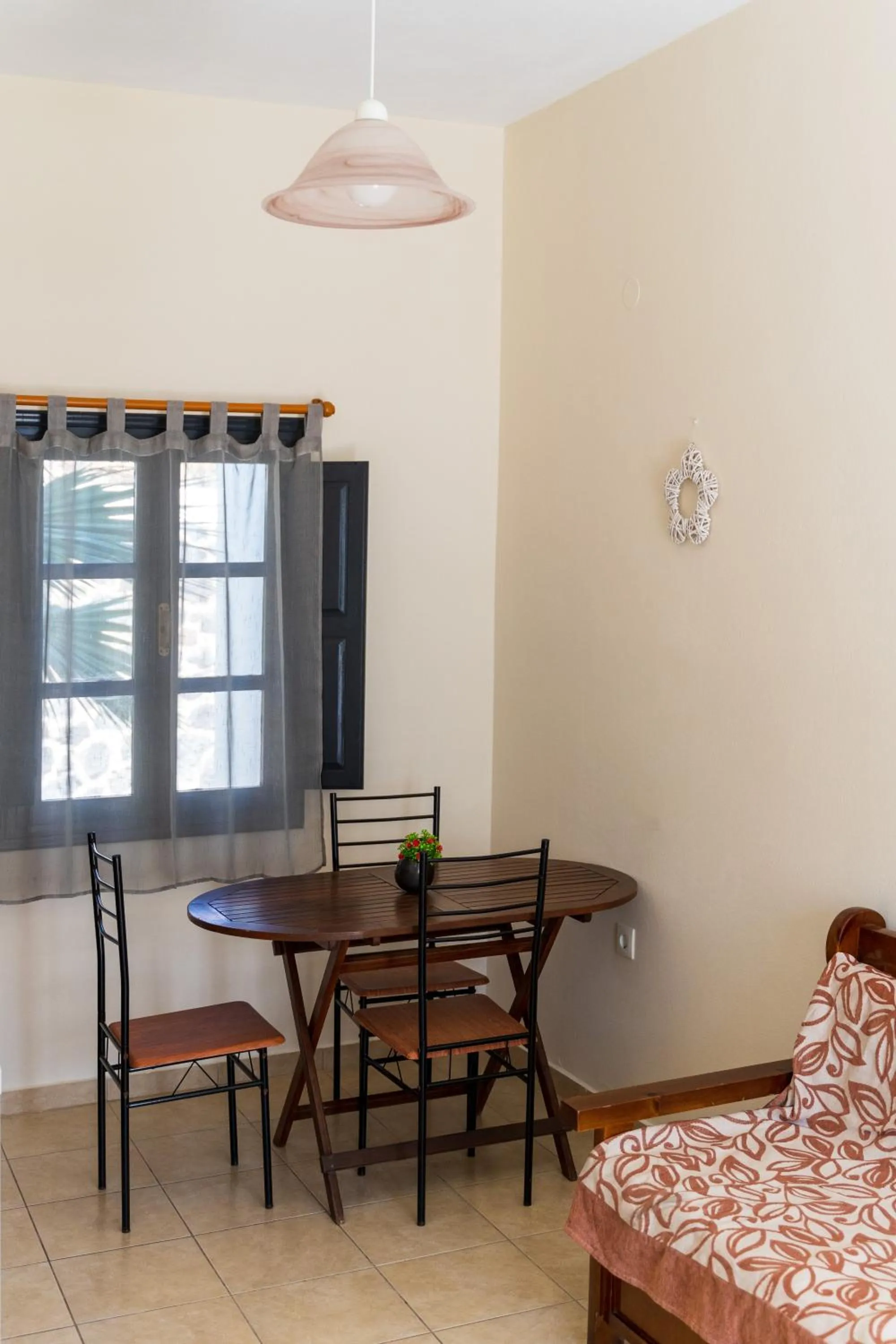 Dining area in Soulis Hotel