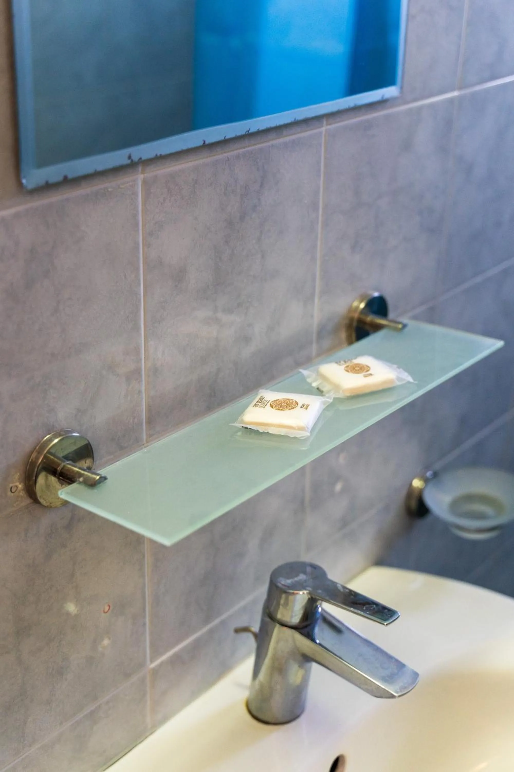 Toilet in Soulis Hotel