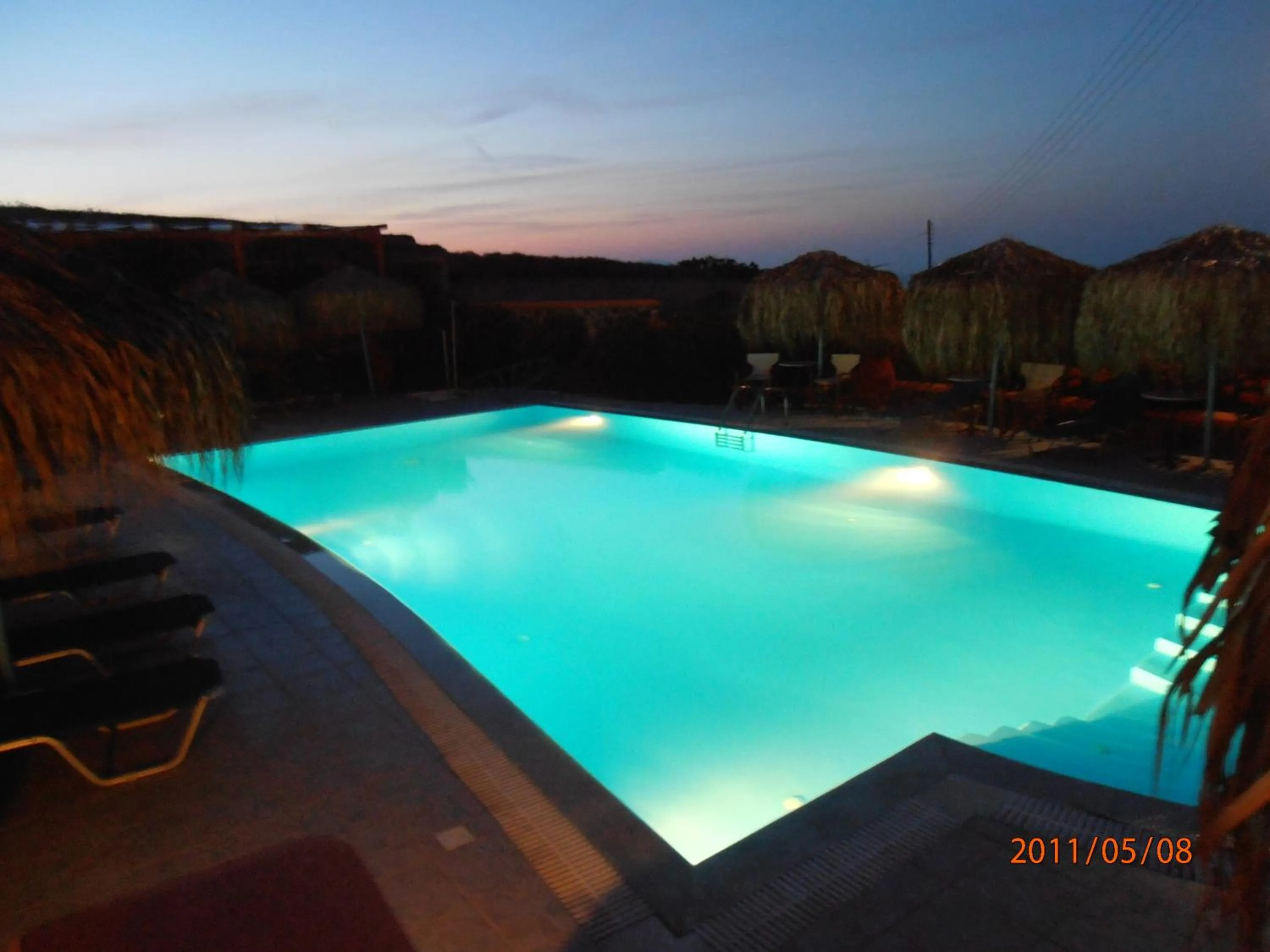 Swimming pool in Soulis Hotel