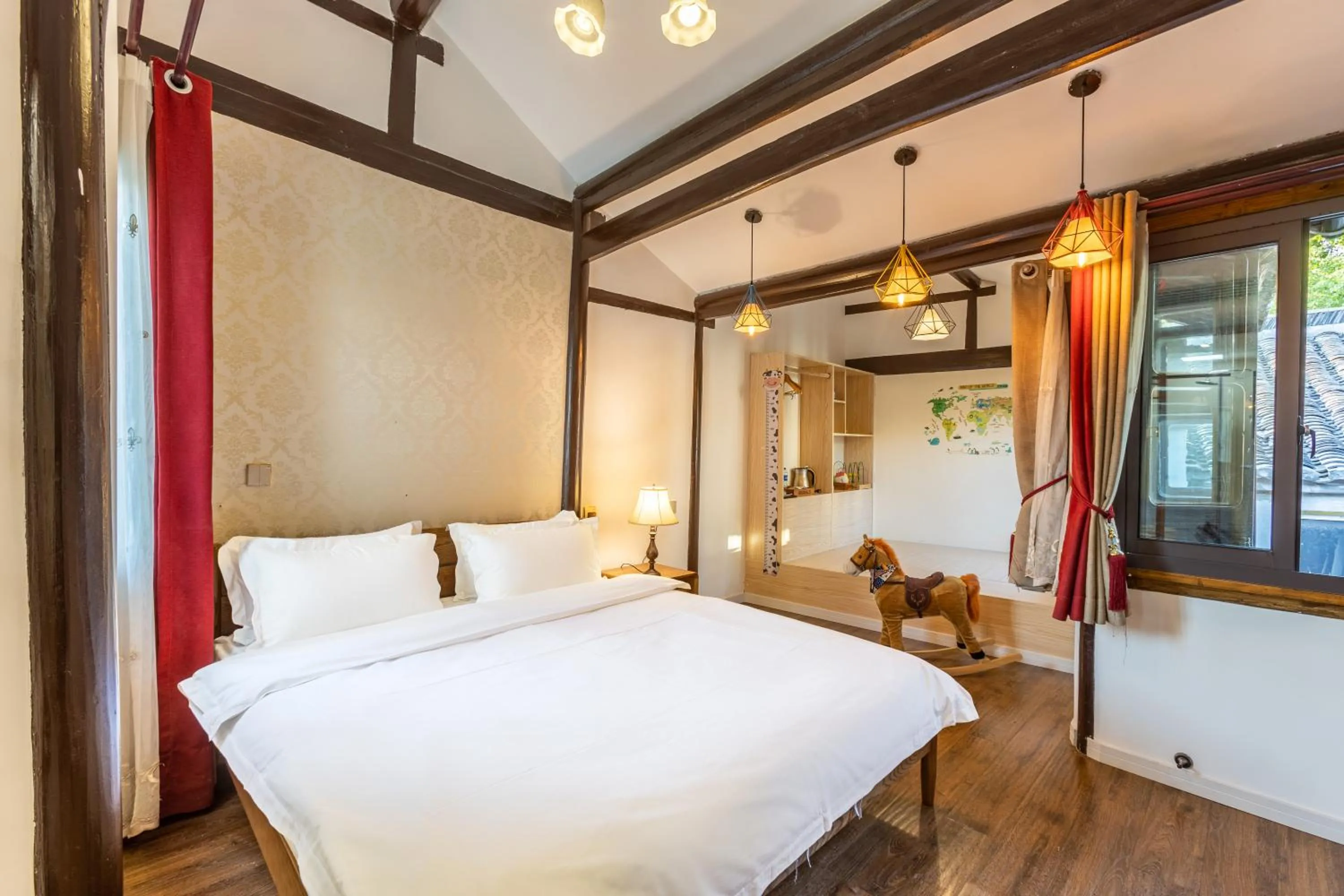 Photo of the whole room, Bed in Tongli 1917 Best South Inn