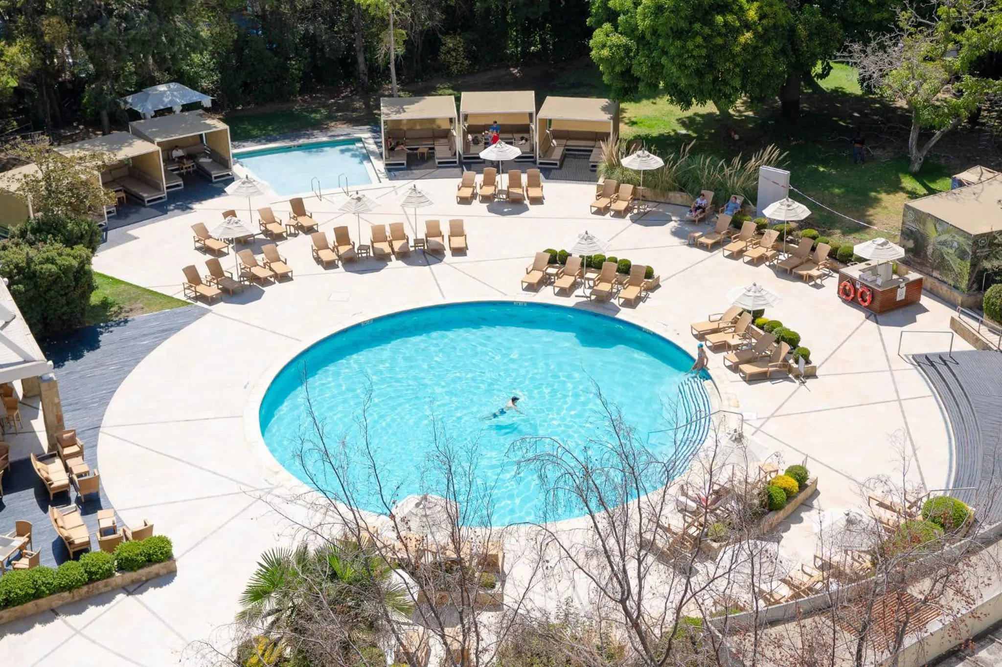 Pool view in Sheraton Santiago Hotel & Convention Center