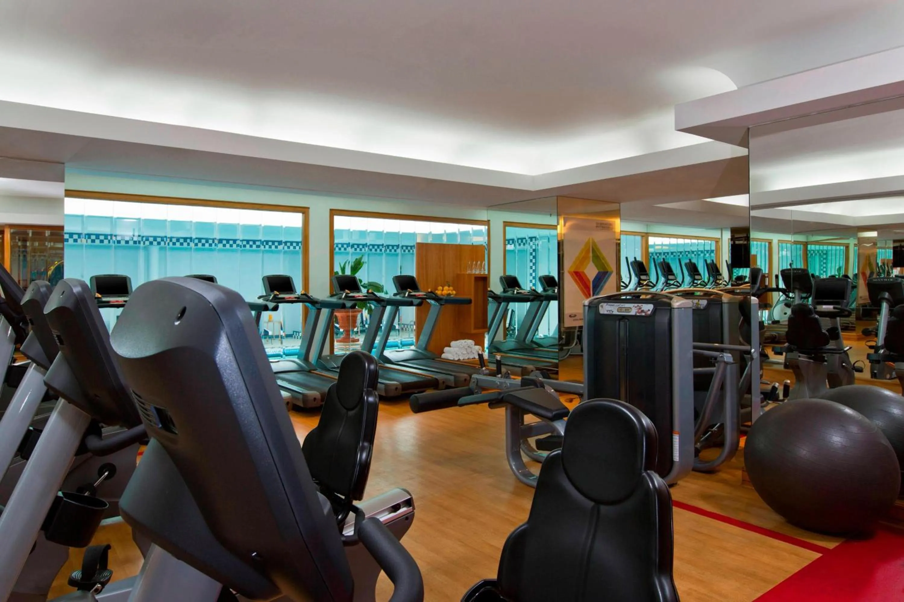 Fitness centre/facilities in Sheraton Santiago Hotel & Convention Center