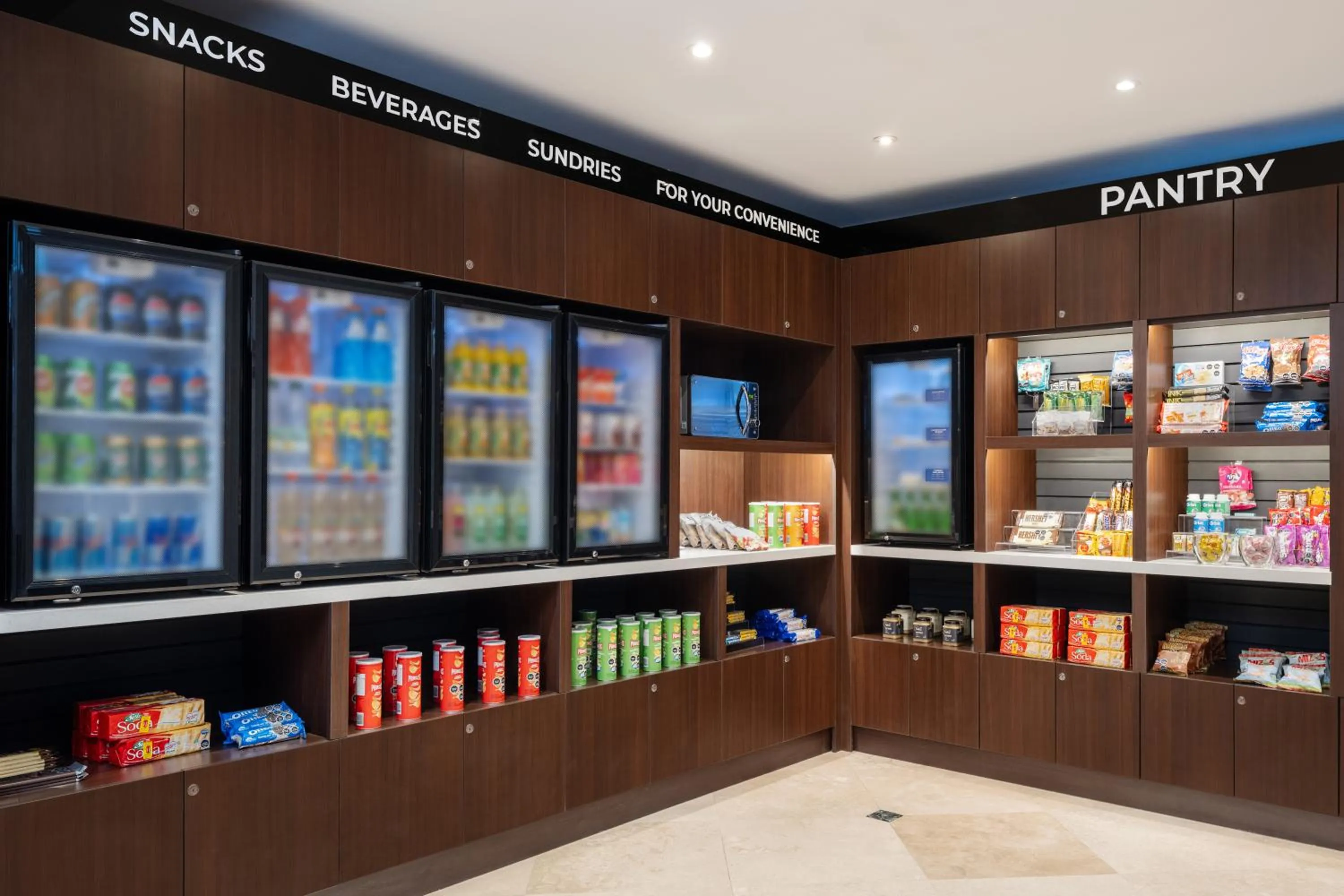 Food and drinks in Four Points by Sheraton Santiago