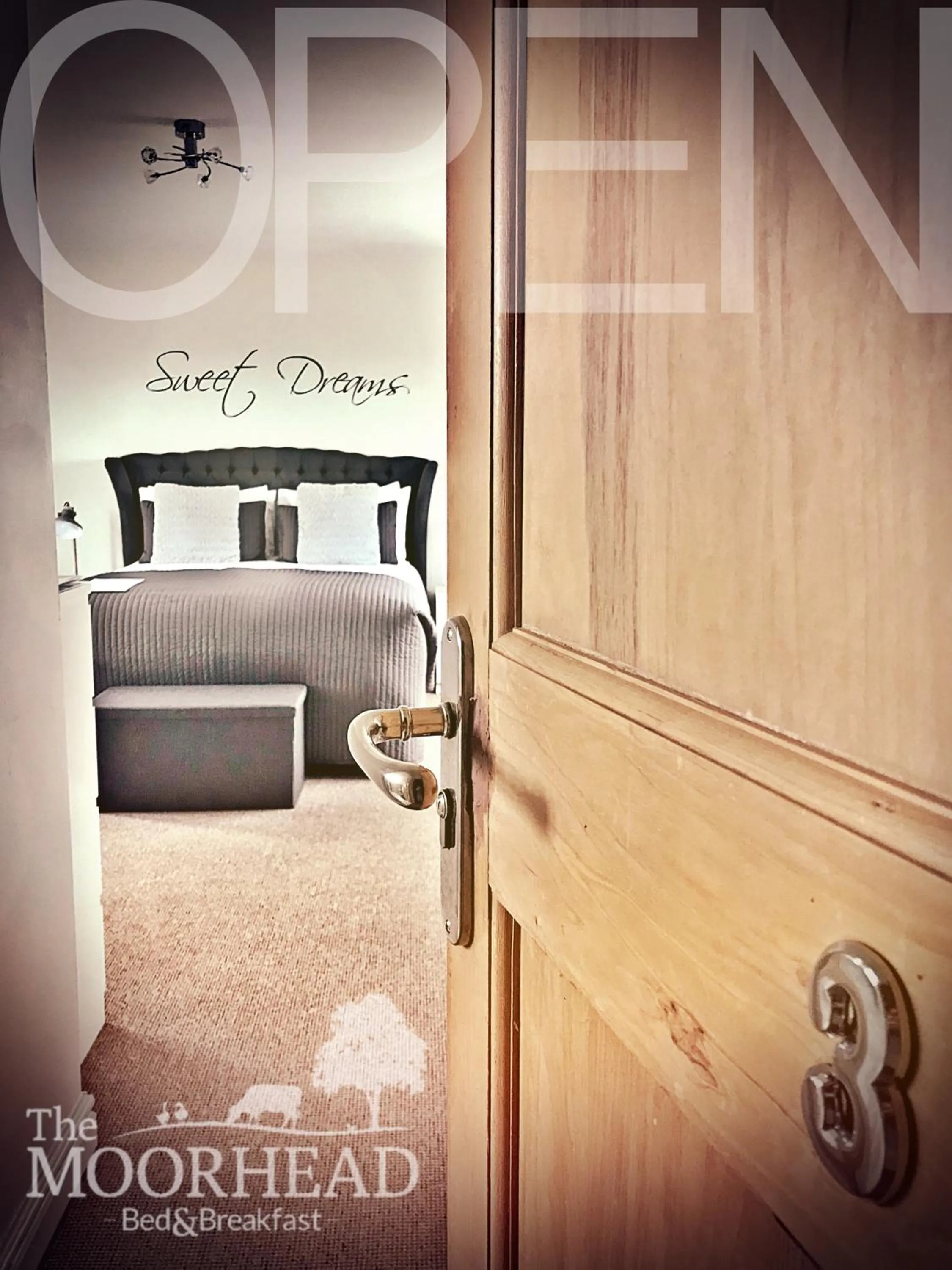 Decorative detail in The Moorhead Bed & Breakfast