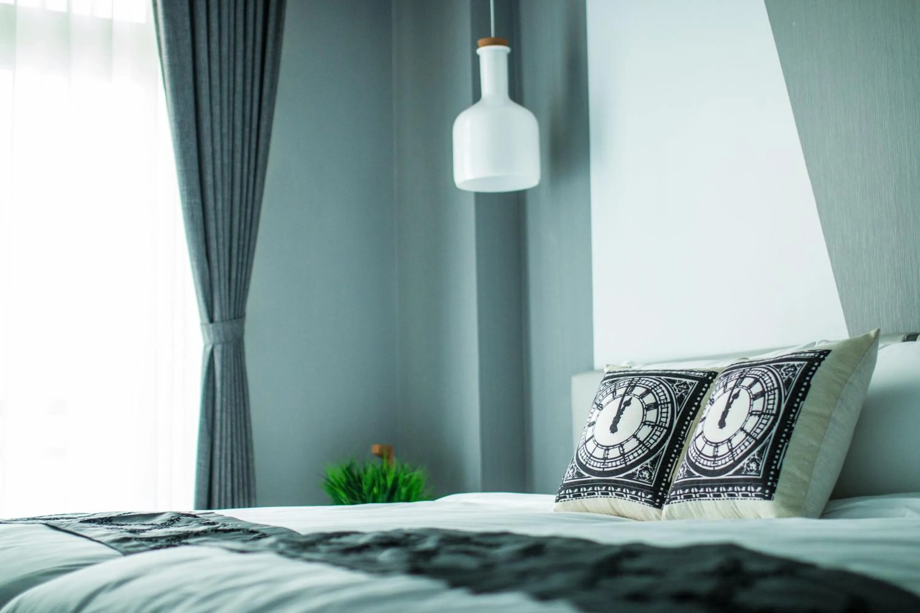 Bed in Jin Pin Hotel