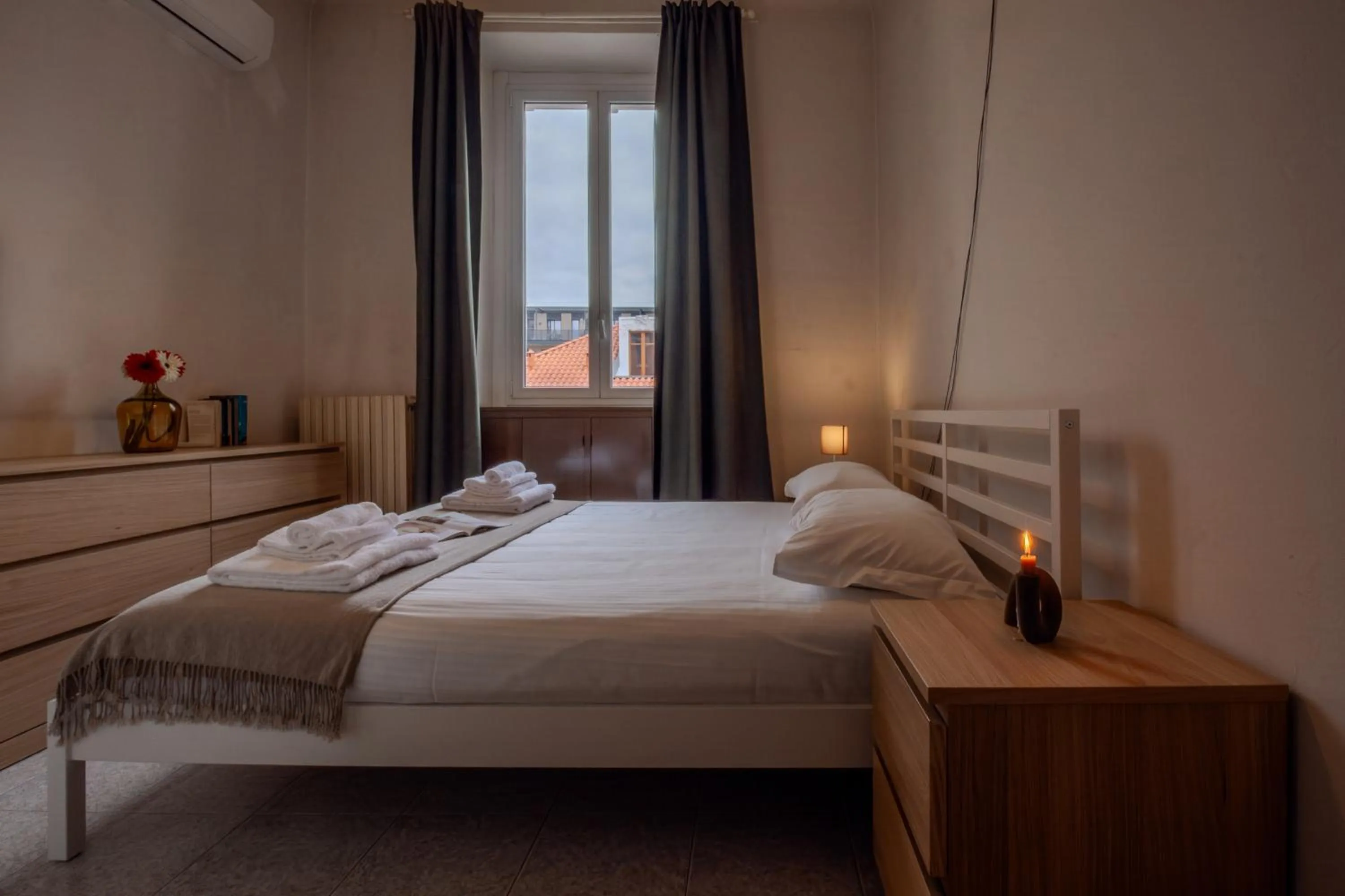 Bedroom, Bed in Italianway Easy - Villoresi 16