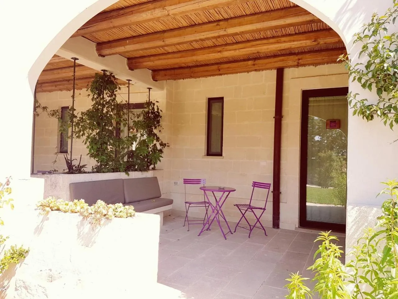 Patio in Le Scuderie - Castello Monaci