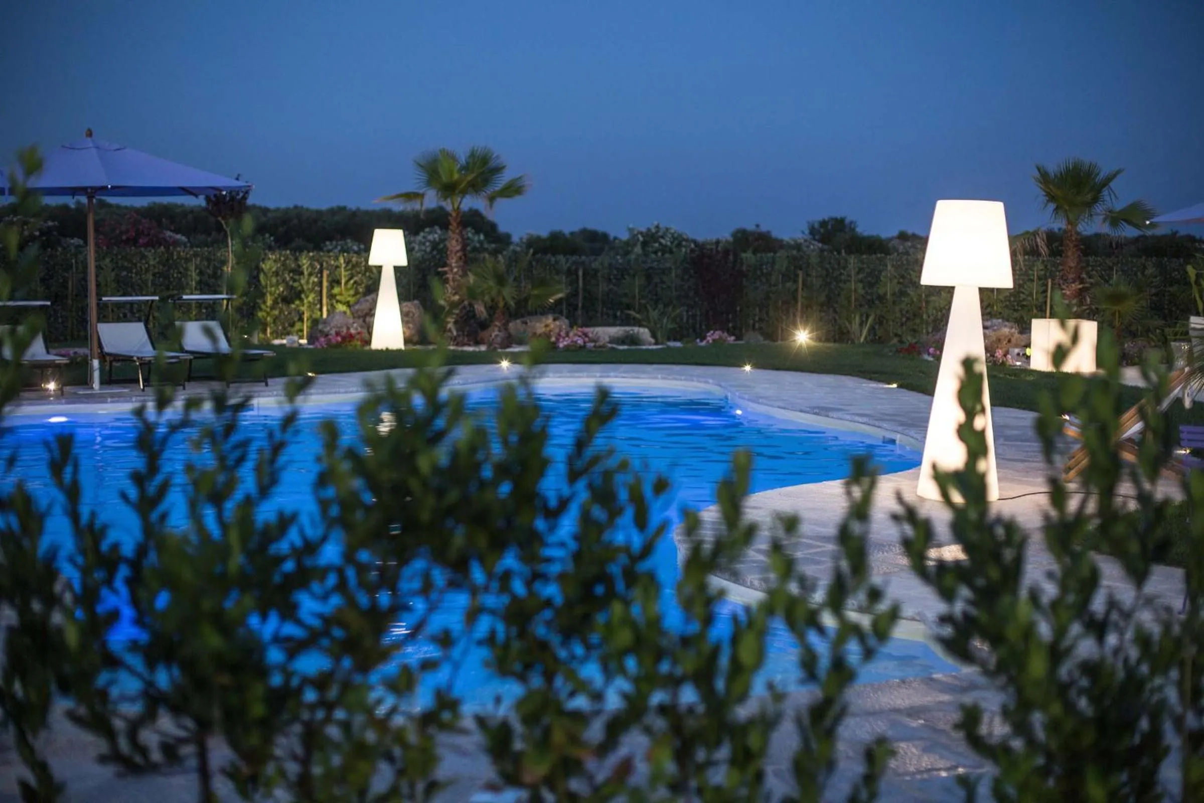 Swimming pool in Le Scuderie - Castello Monaci