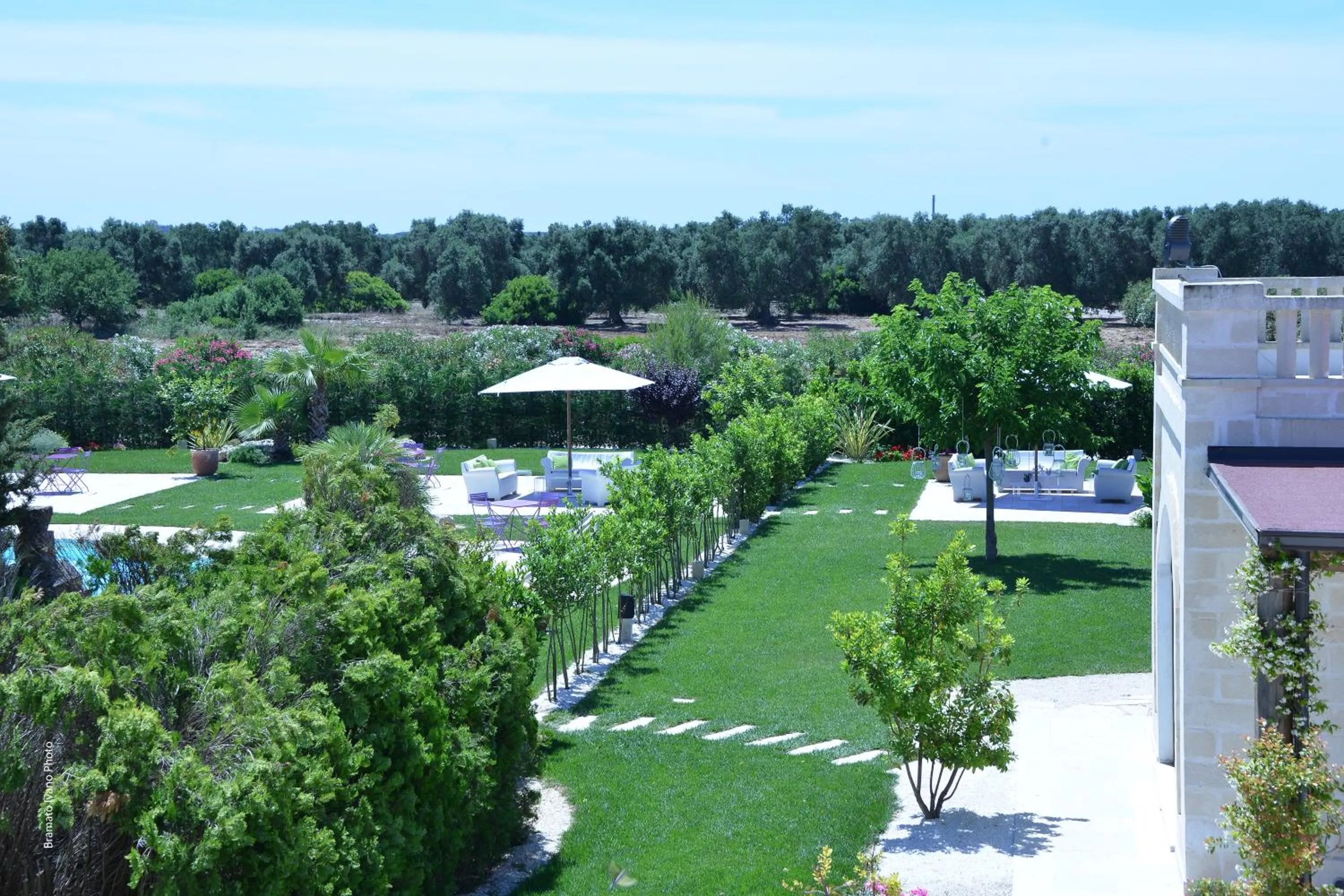 Bird's eye view in Le Scuderie - Castello Monaci