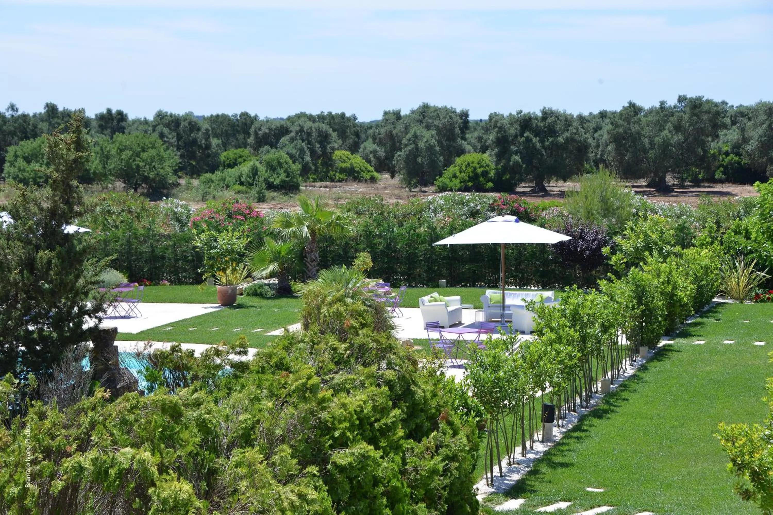 Garden in Le Scuderie - Castello Monaci