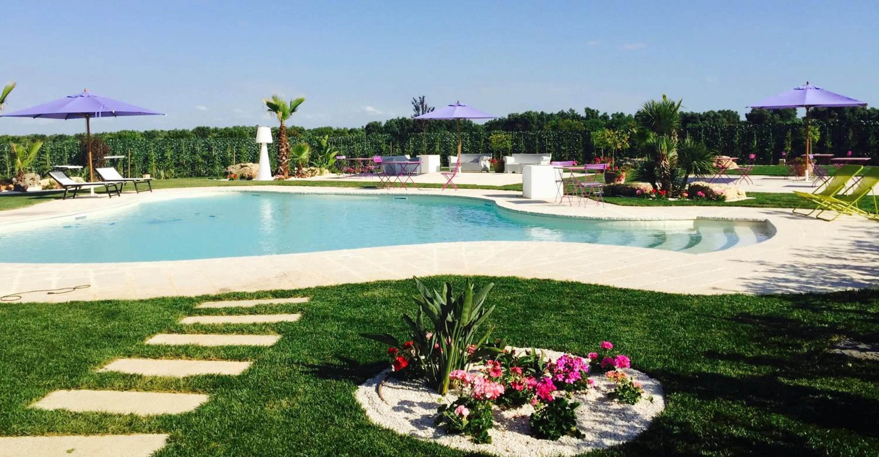 Swimming pool in Le Scuderie - Castello Monaci