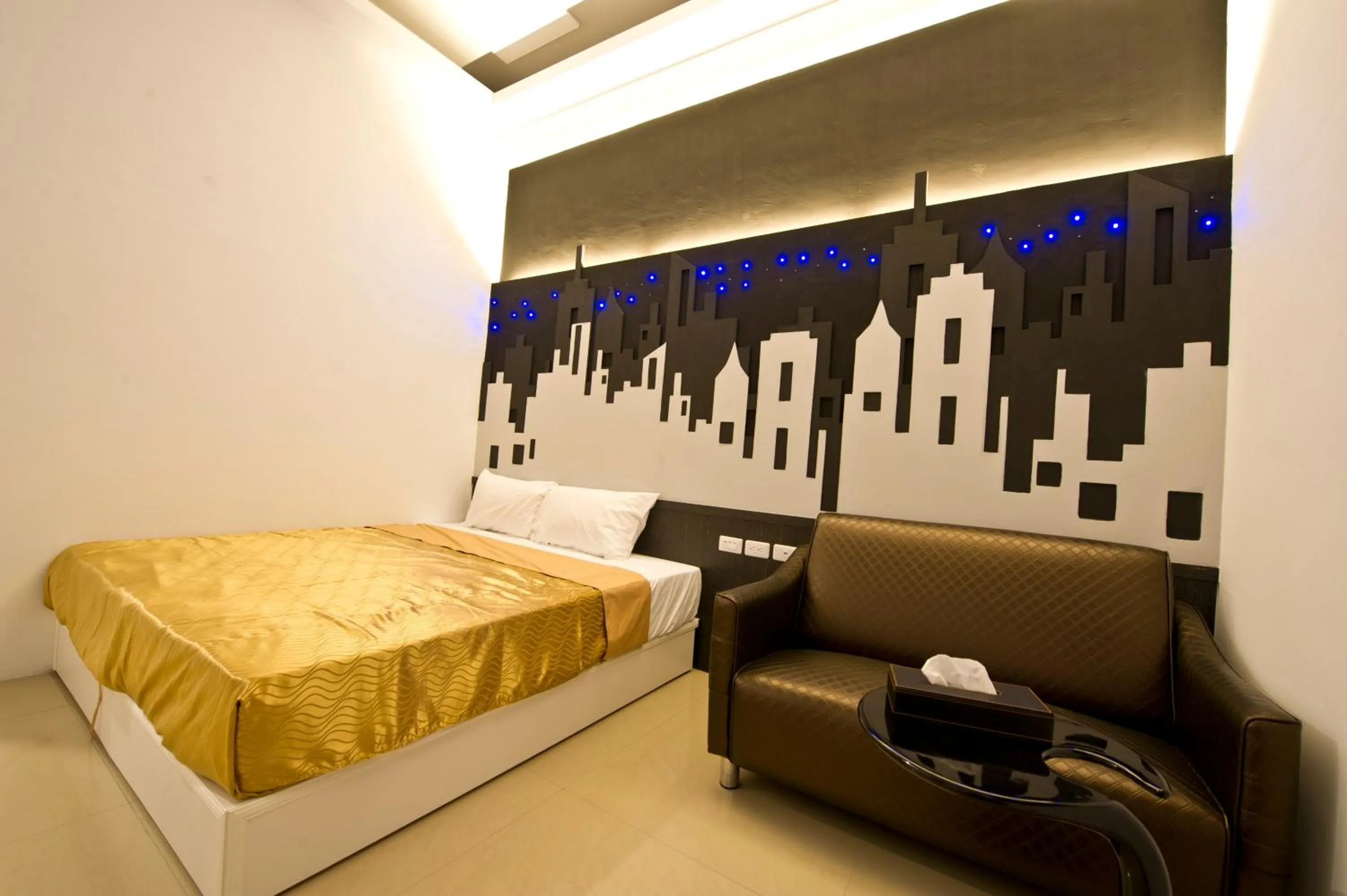 Photo of the whole room, Bed in Donggang Neptune Hall