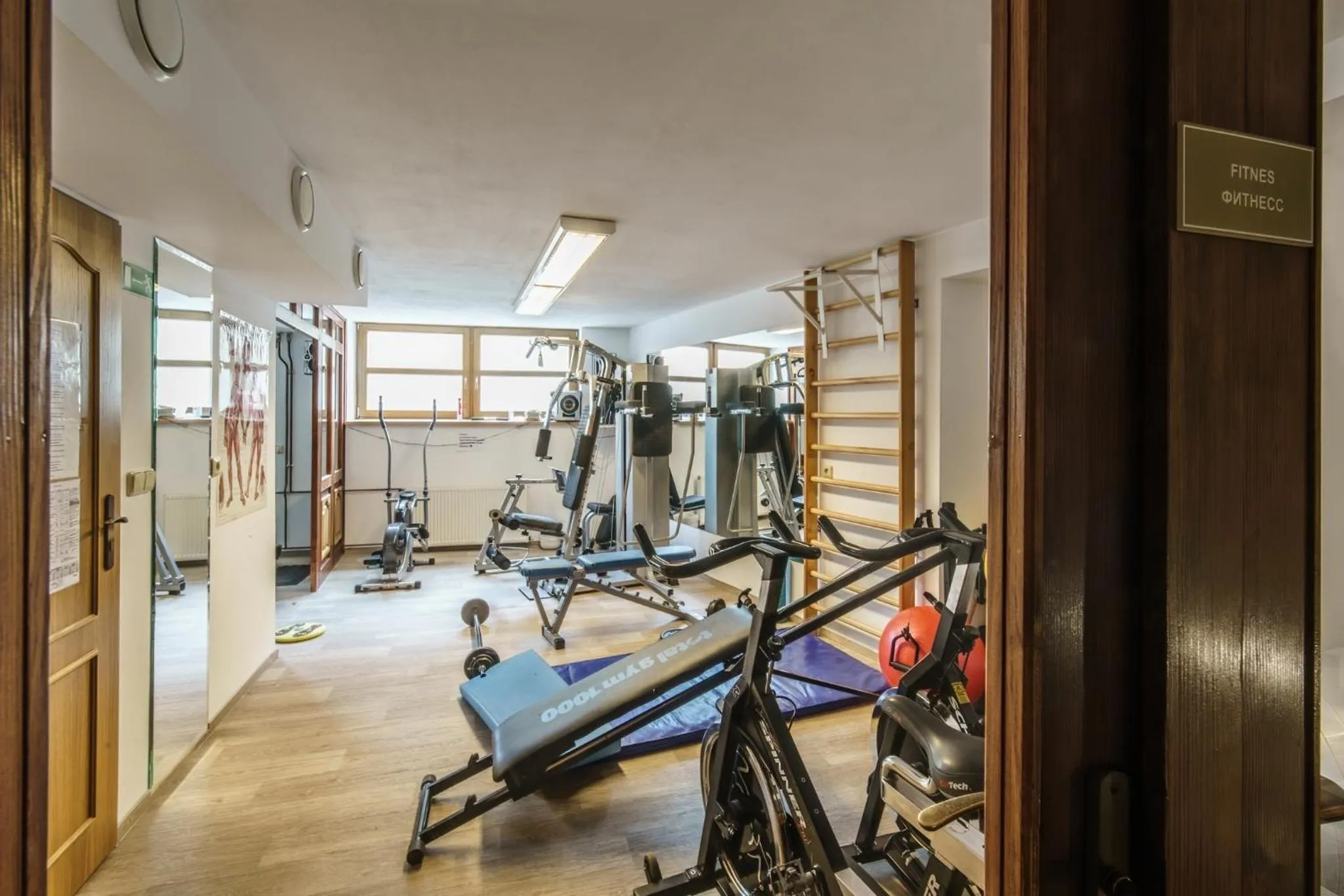 Fitness centre/facilities in LD Morava