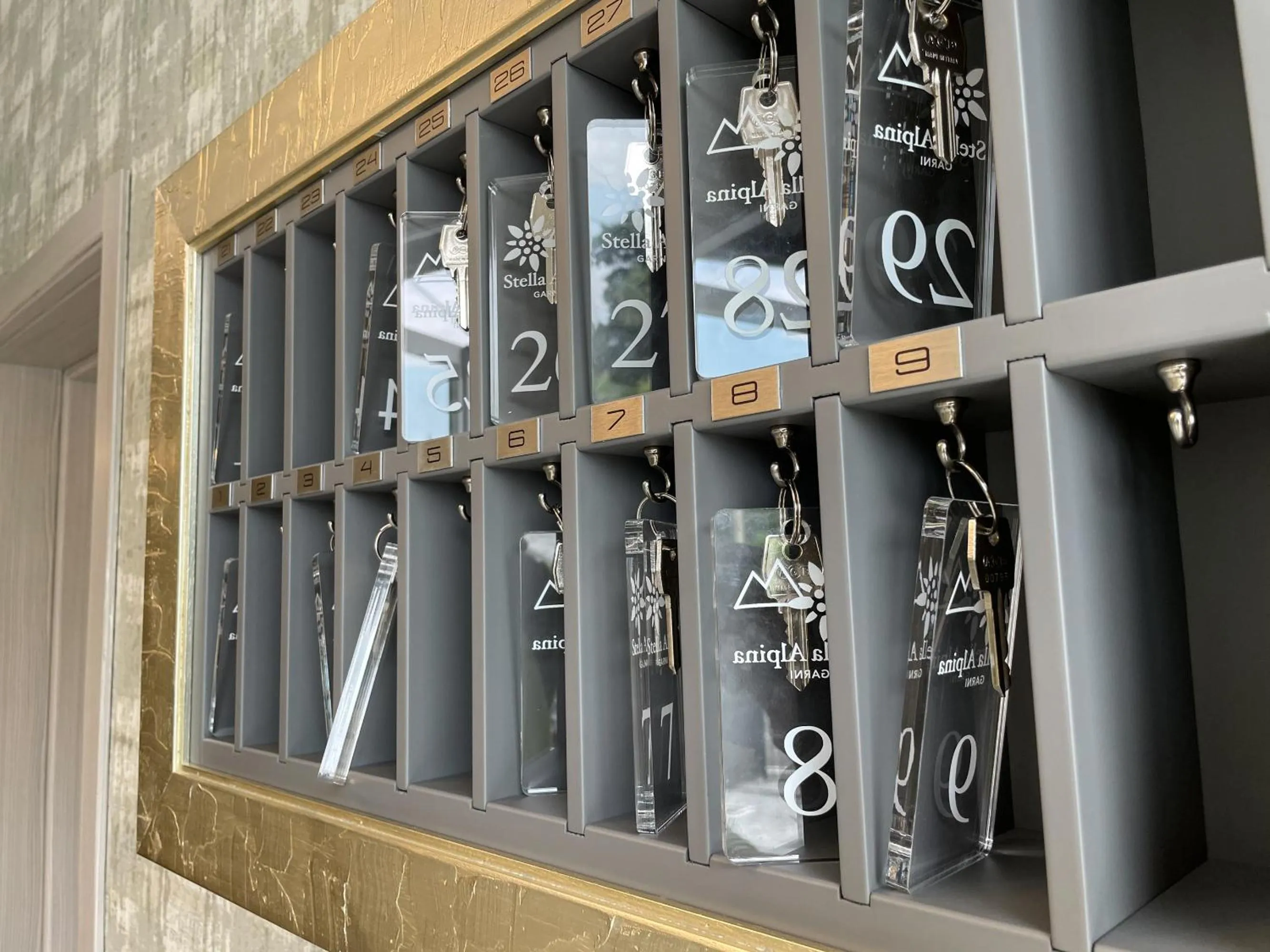 Lobby or reception in Hotel Stella Alpina