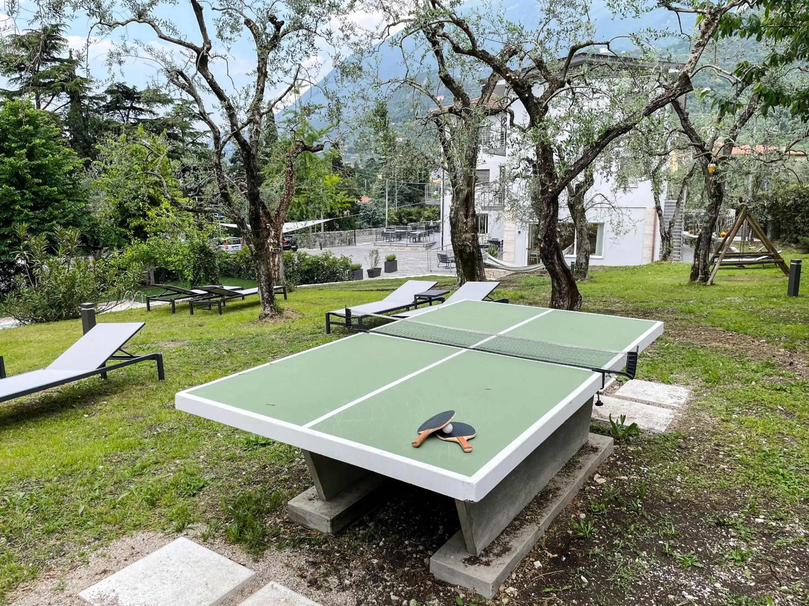 Garden in Hotel Stella Alpina