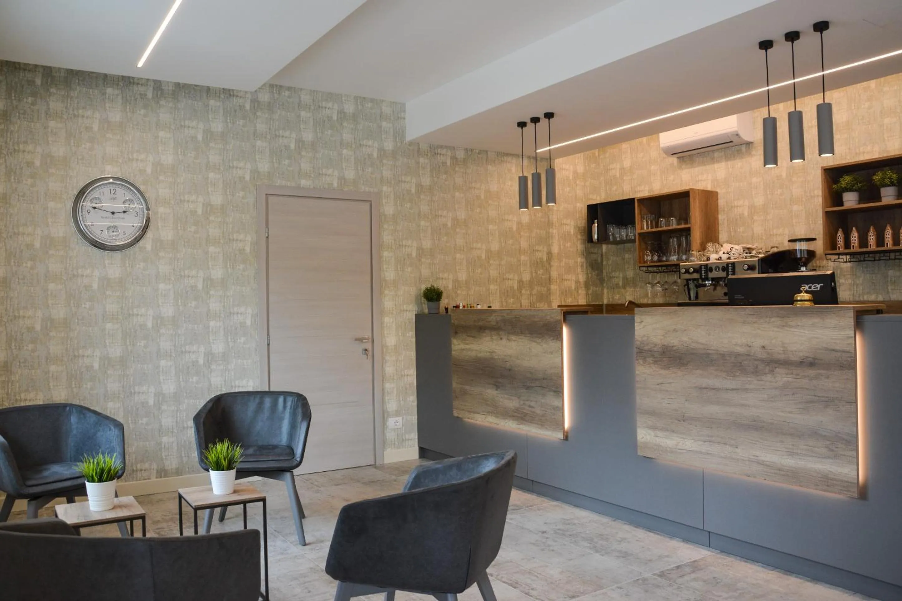 Lobby or reception in Hotel Stella Alpina