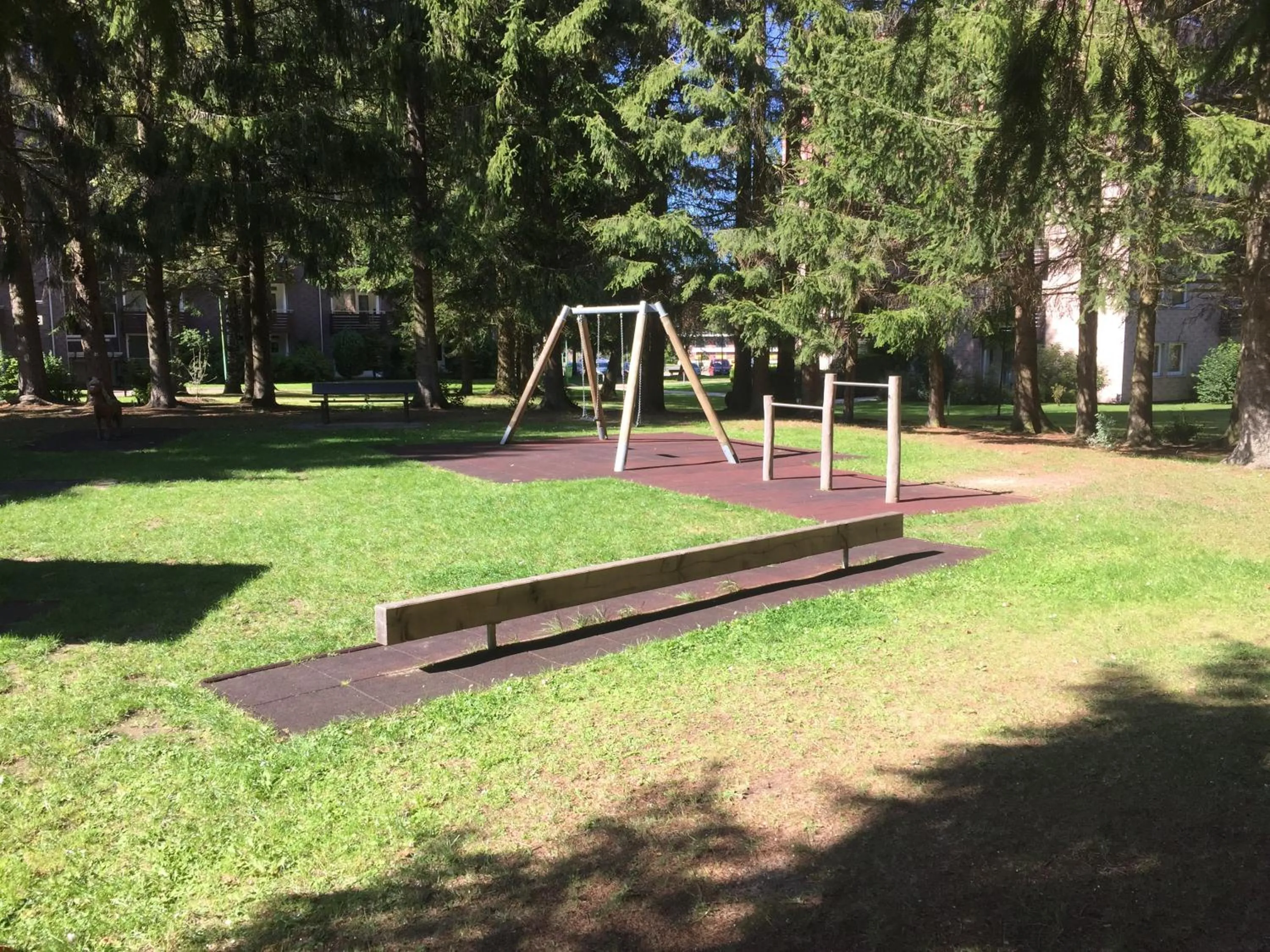 Children play ground in Ferienwohnung Schneewittchen