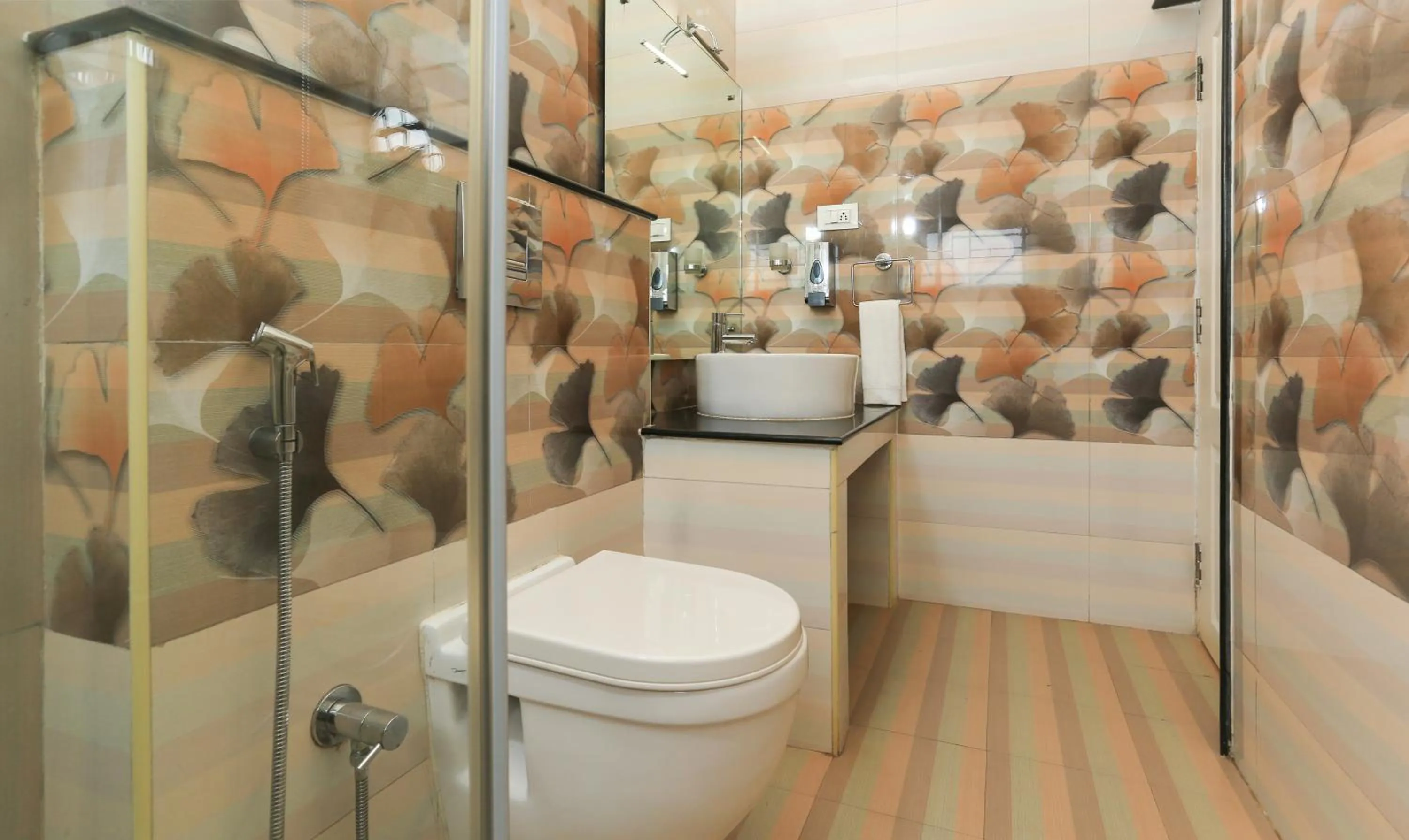 Toilet in Treebo Light House, 900 Mtrs From Botanical Garden