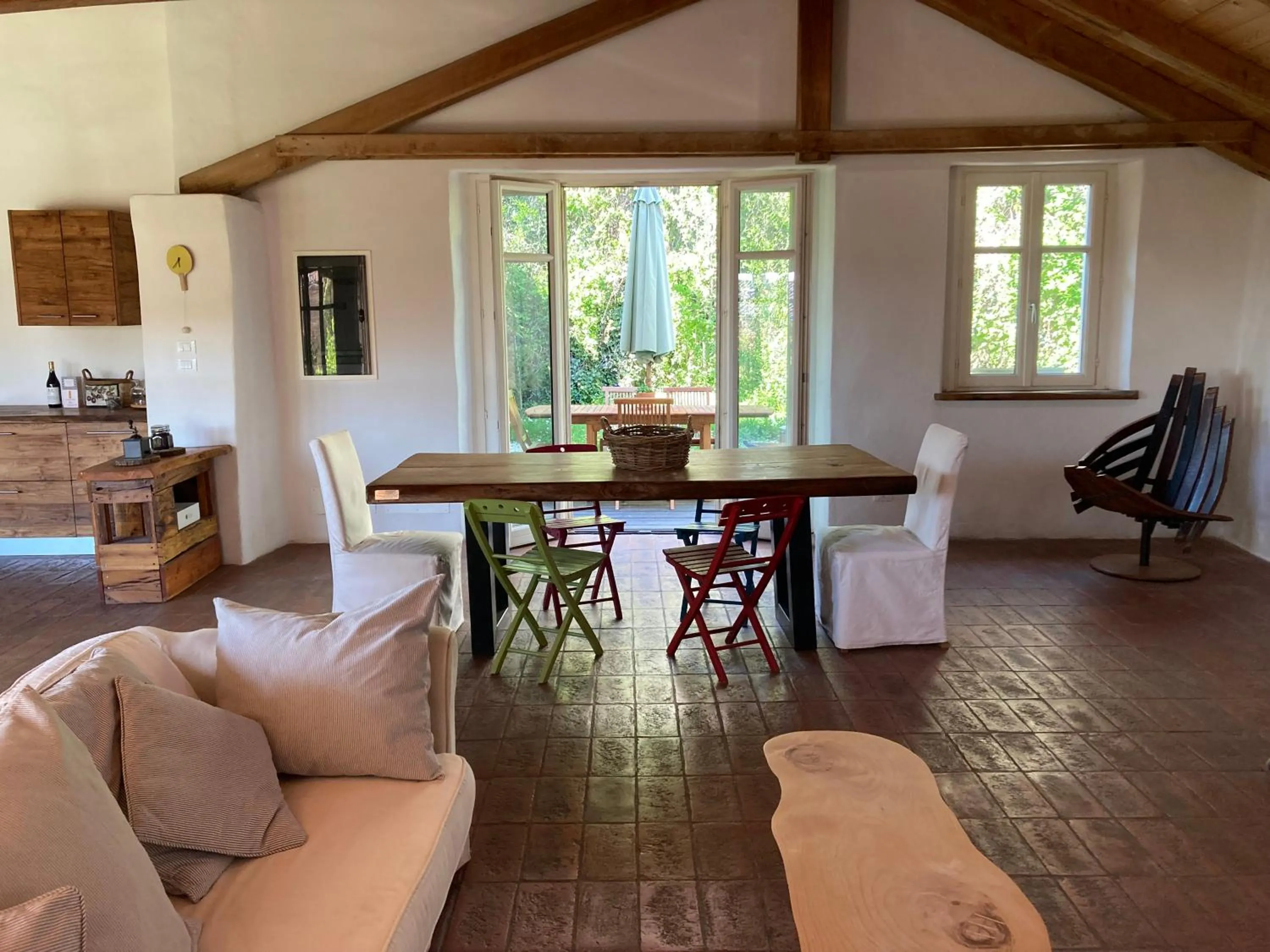 Dining area in Greeneria
