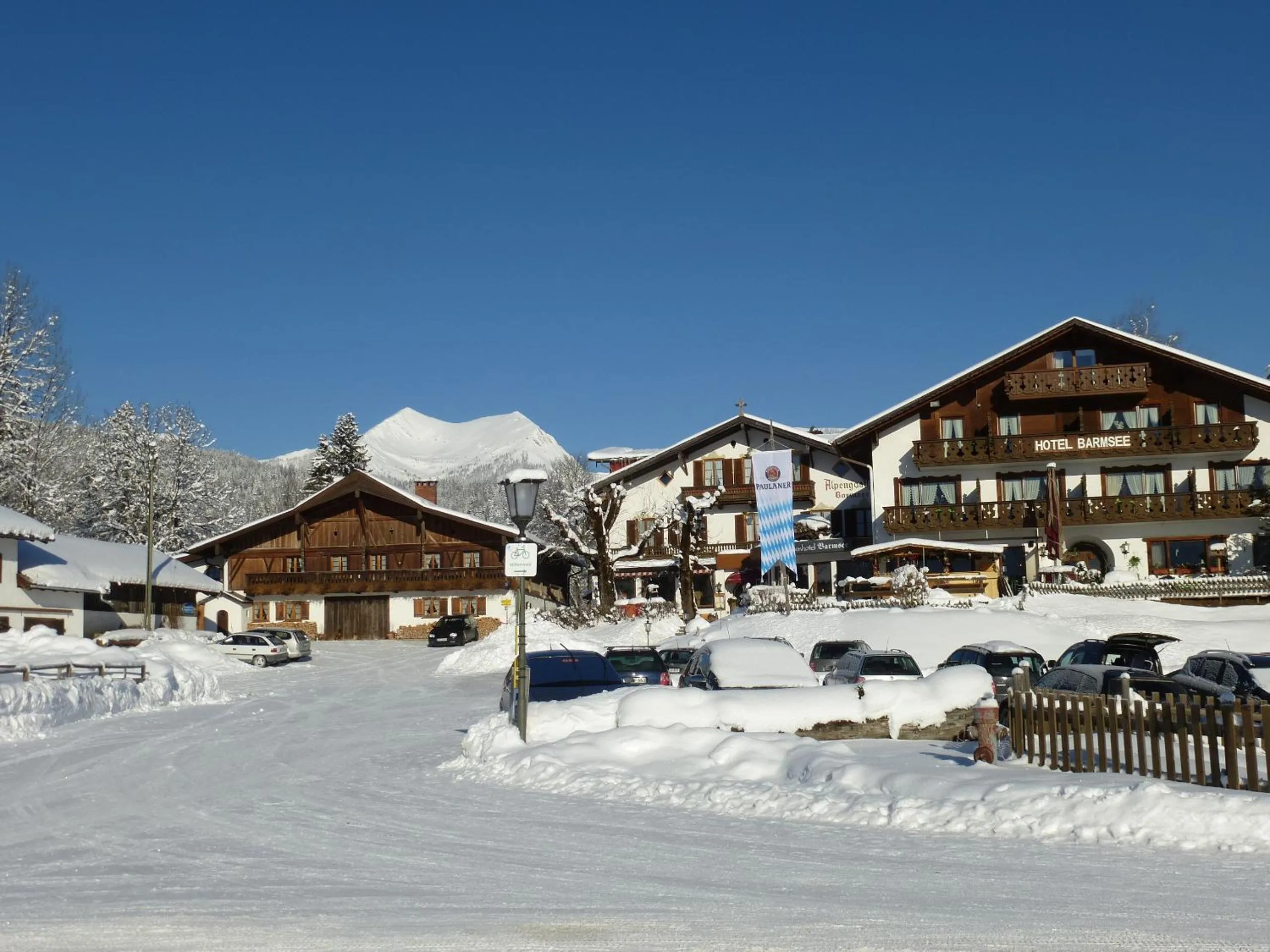 Property building in Ferienhotel Barmsee
