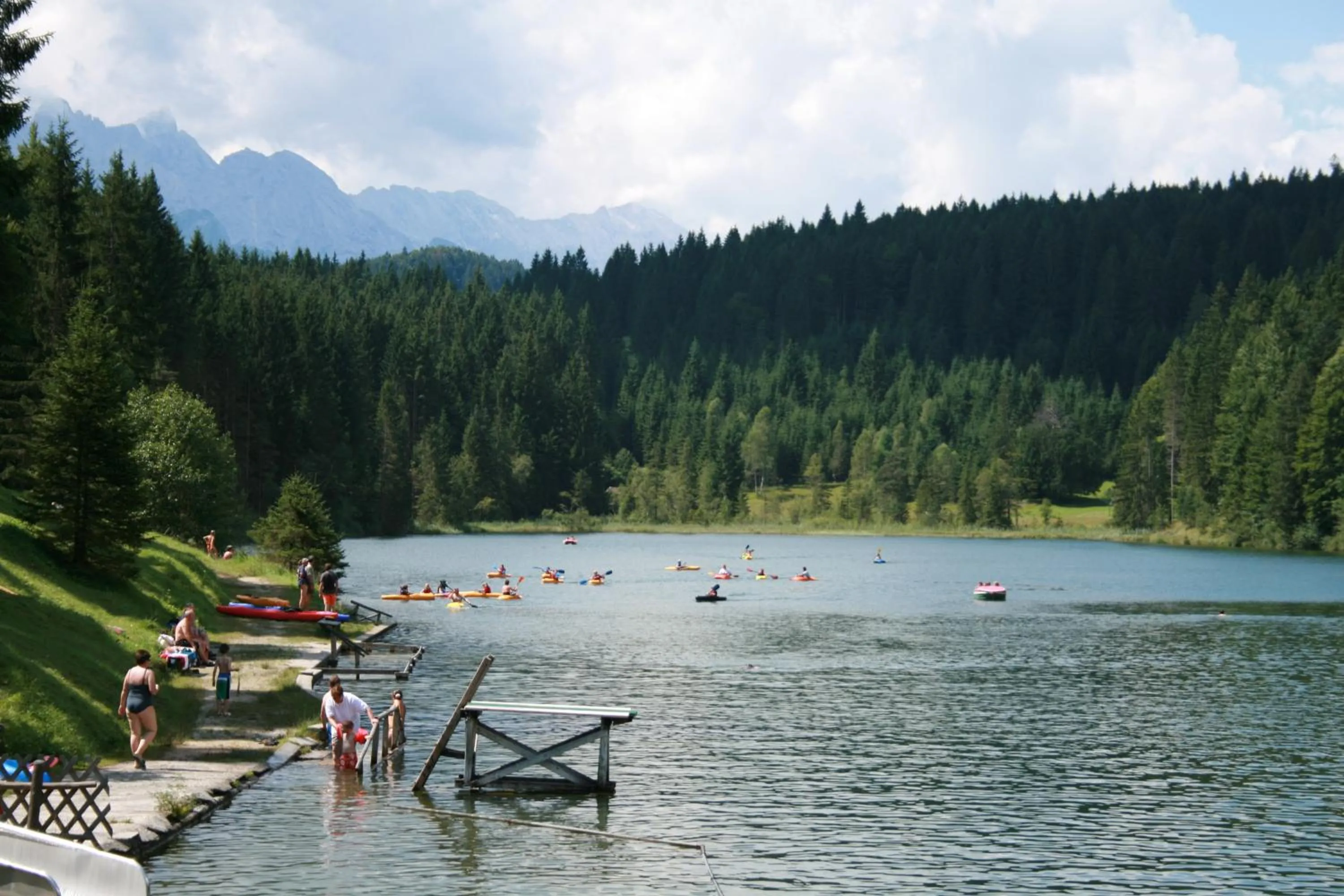 Beach in Ferienhotel Barmsee