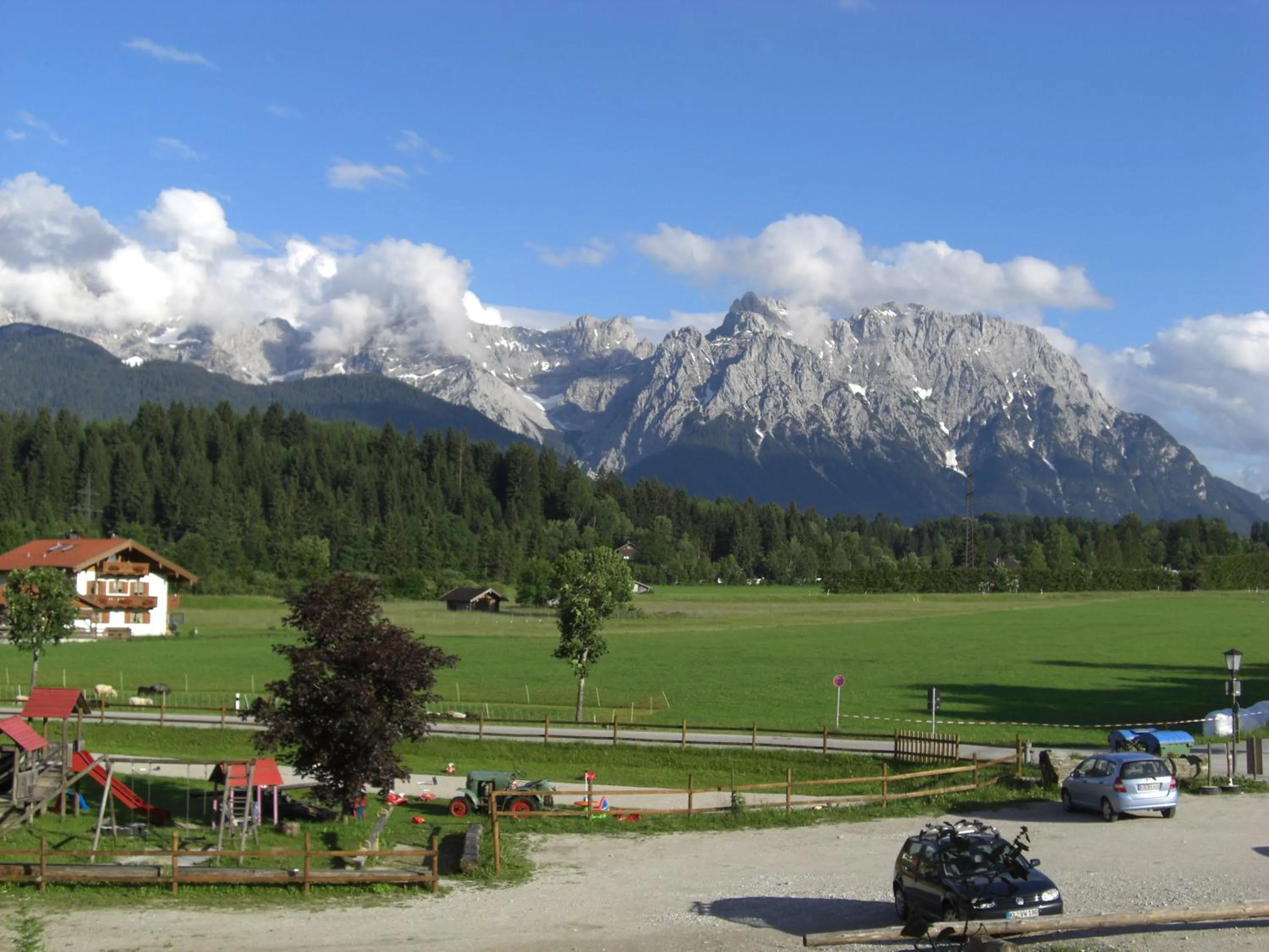 Mountain view in Ferienhotel Barmsee