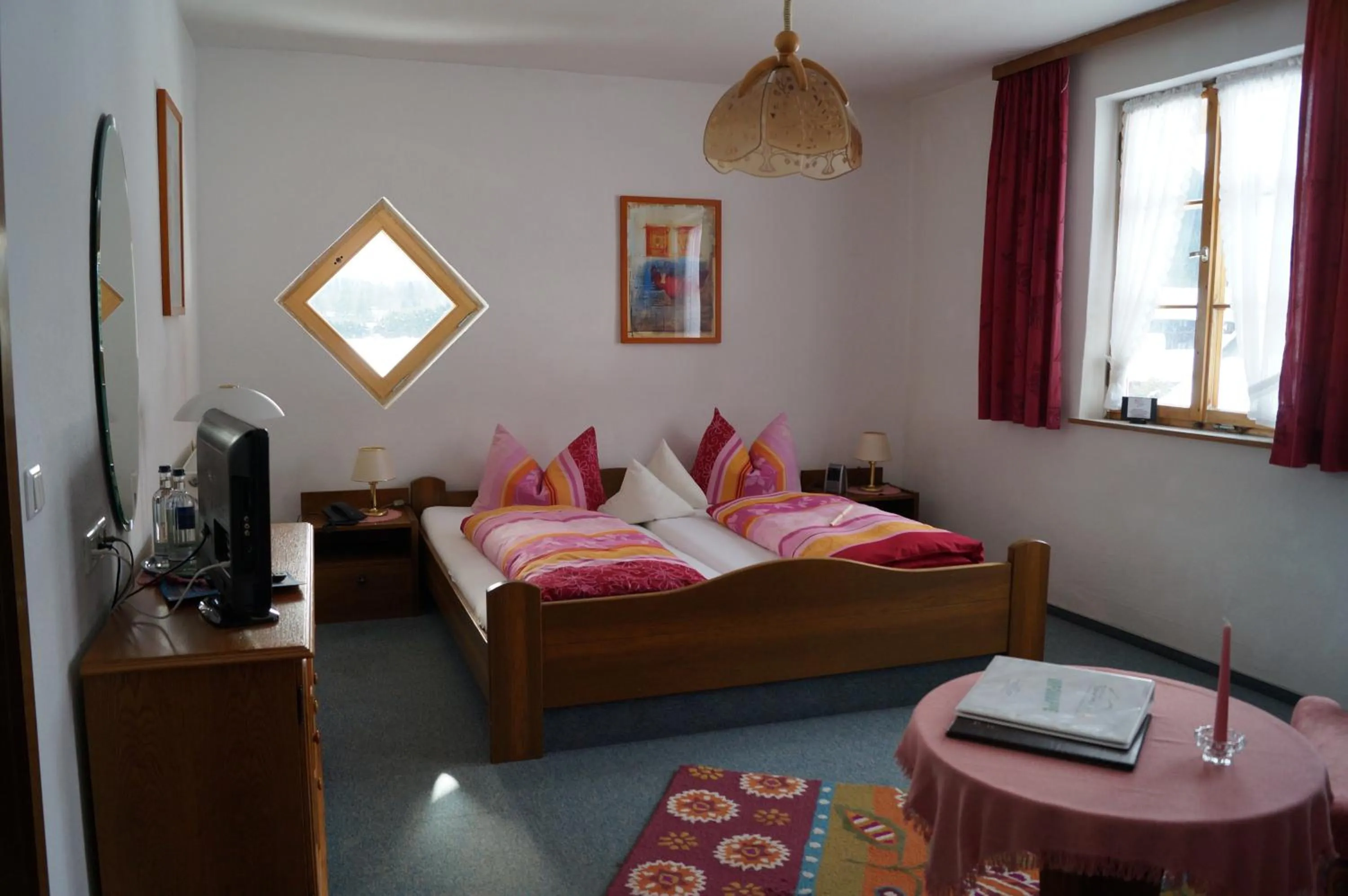 Bed in Ferienhotel Barmsee