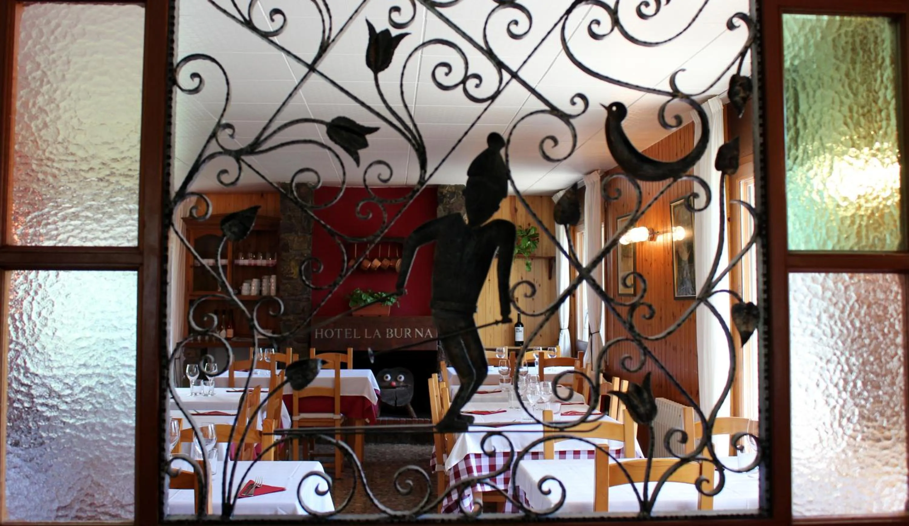 Decorative detail in Hotel La Burna Panoràmic