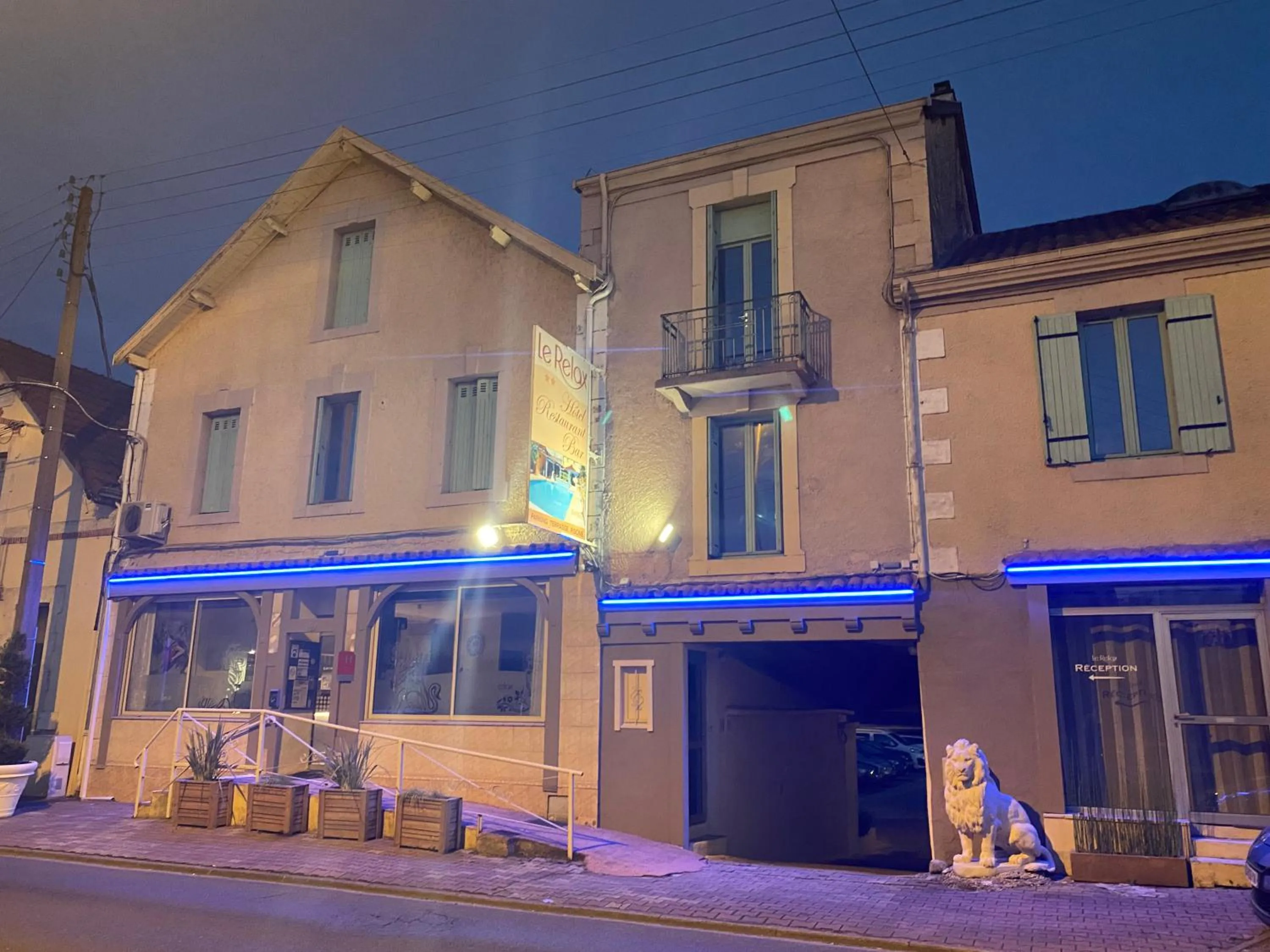 Facade/entrance in Le Relax